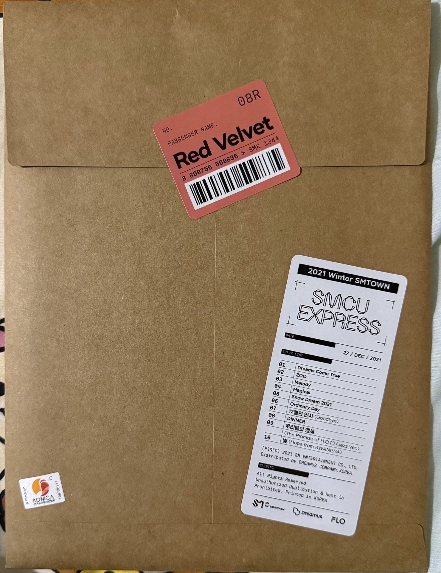 Red Velvet  交通卡