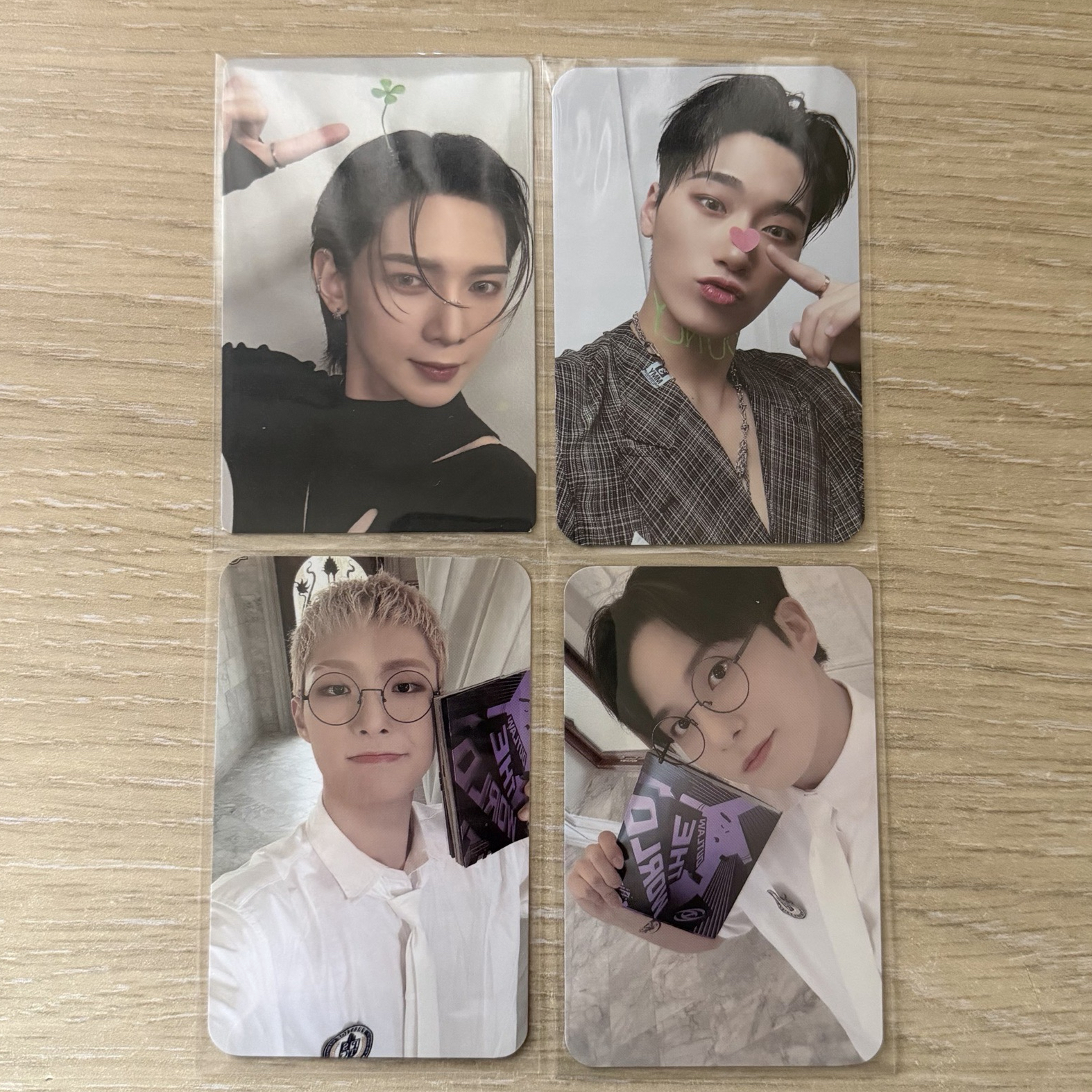 幸運草尚+鼻子哈特傘+琦鍾拿書