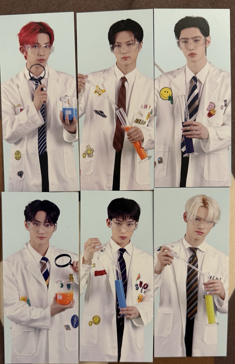 ENHYPEN WORLD 書籤卡 科學家