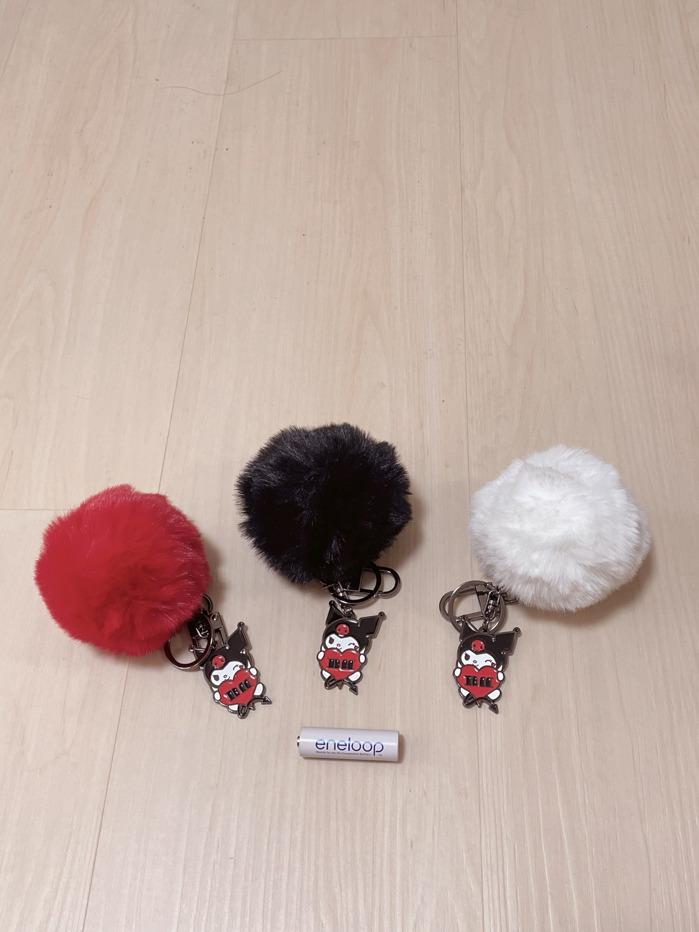 BABYMONSTER x 酷洛米 絨毛鑰匙圈