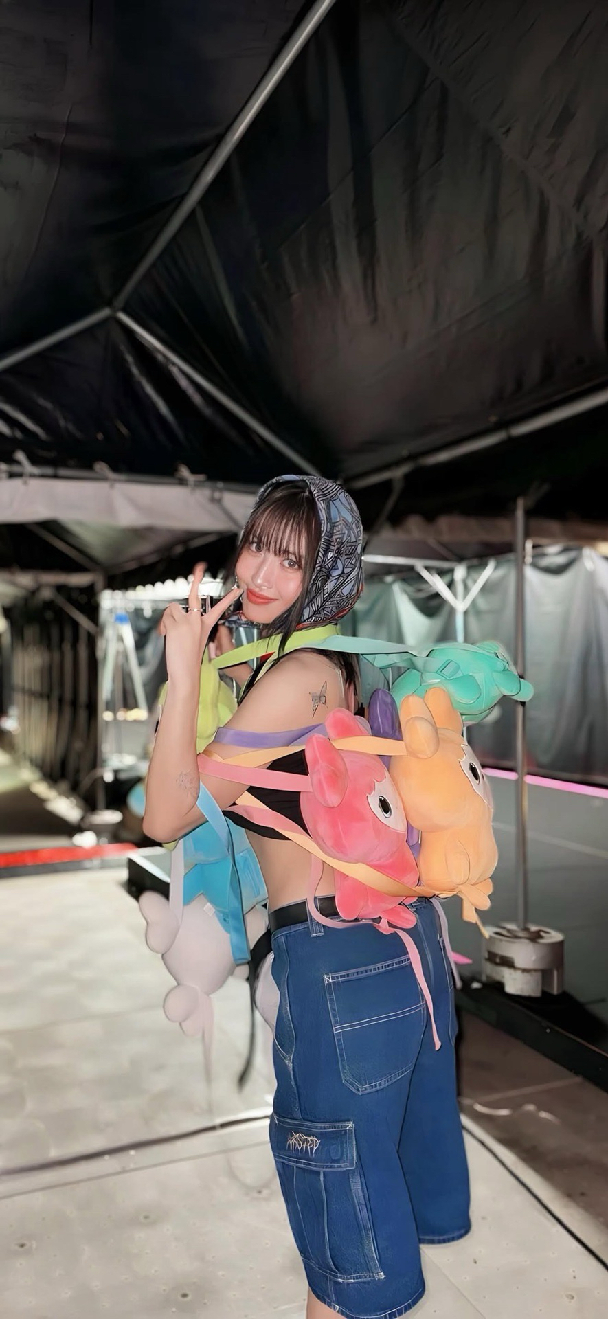 【演唱會必備】TWICE LOVELYSxGiGO 玩偶 後背包