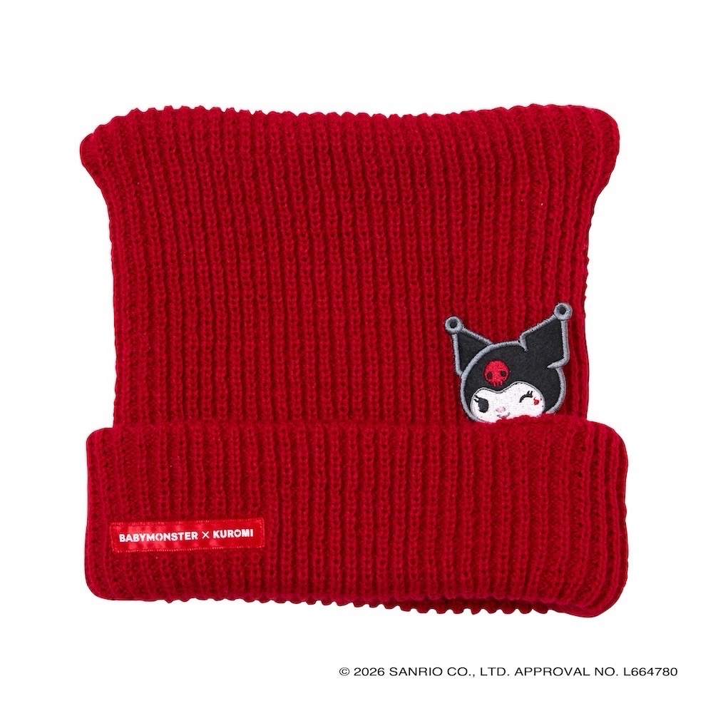 BABYMONSTER x 酷洛米 毛帽
