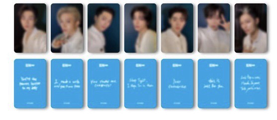 ENHYPEN 迷七 楠藝 NY LD幸運卡 金善禹