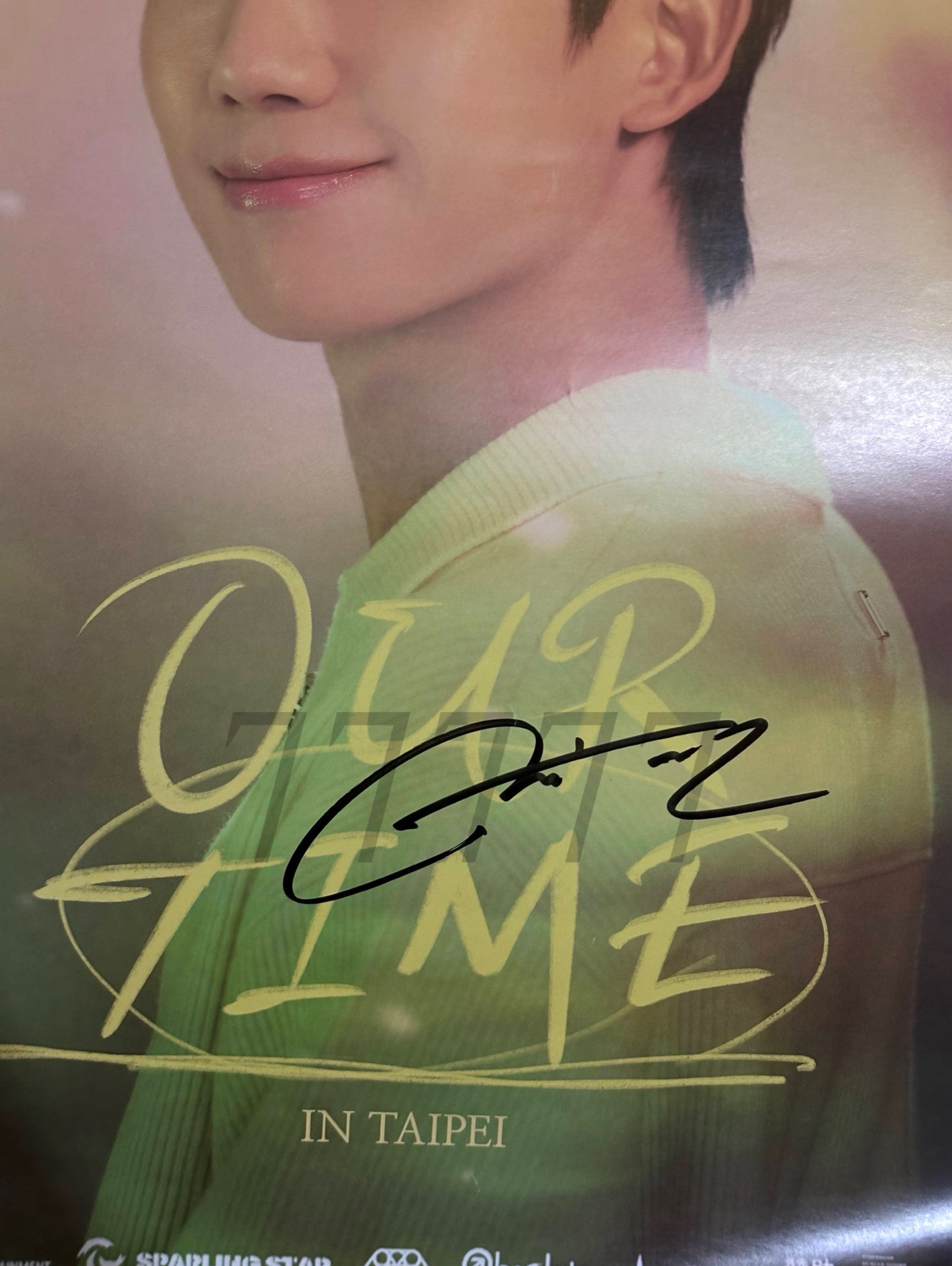 2024臺北場親簽海報