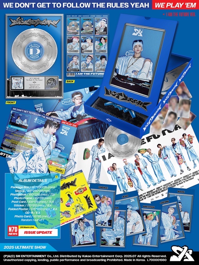 NCT DREAM[Go Back To The Future]I AM THE FUTURE Ver.未拆專