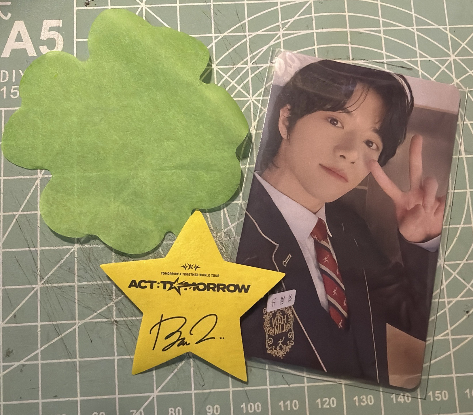 (現貨可當日寄出 送星星紙花）TXT 崔杋圭 日巡 zone卡