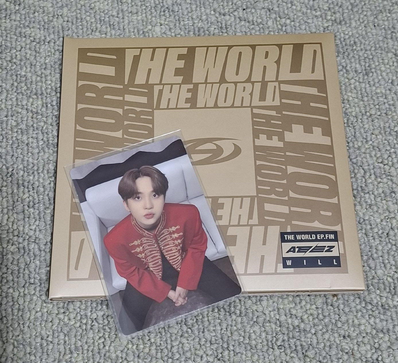 坐坐卡全專 鍾浩小卡+潤浩寫真＆貼紙