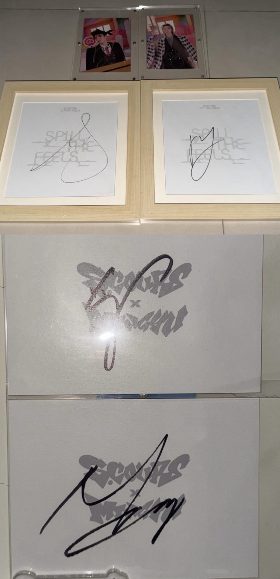 seventeen親簽 迷十二 精選專 哲奎