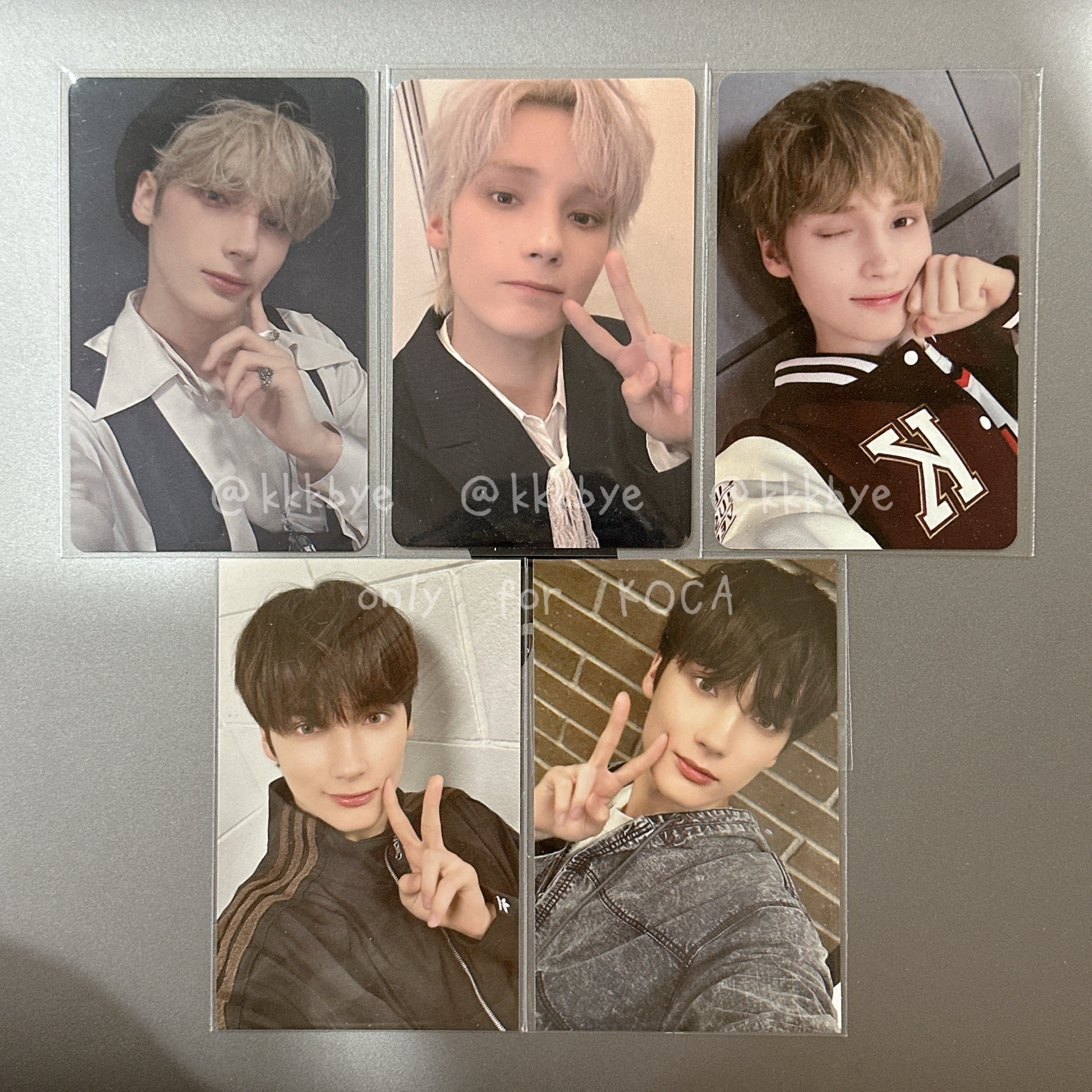 休寧凱 特典卡5張不拆