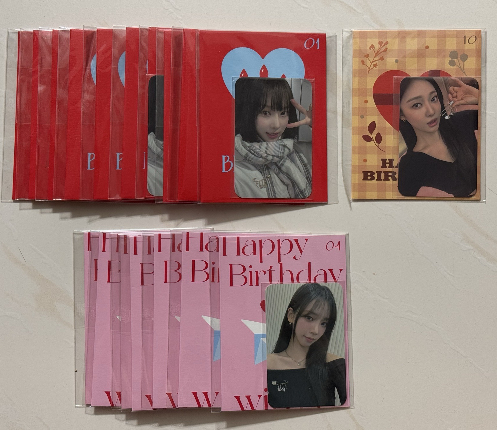 ［可單出］標價一對 全新未拆冬柚寧23生日卡