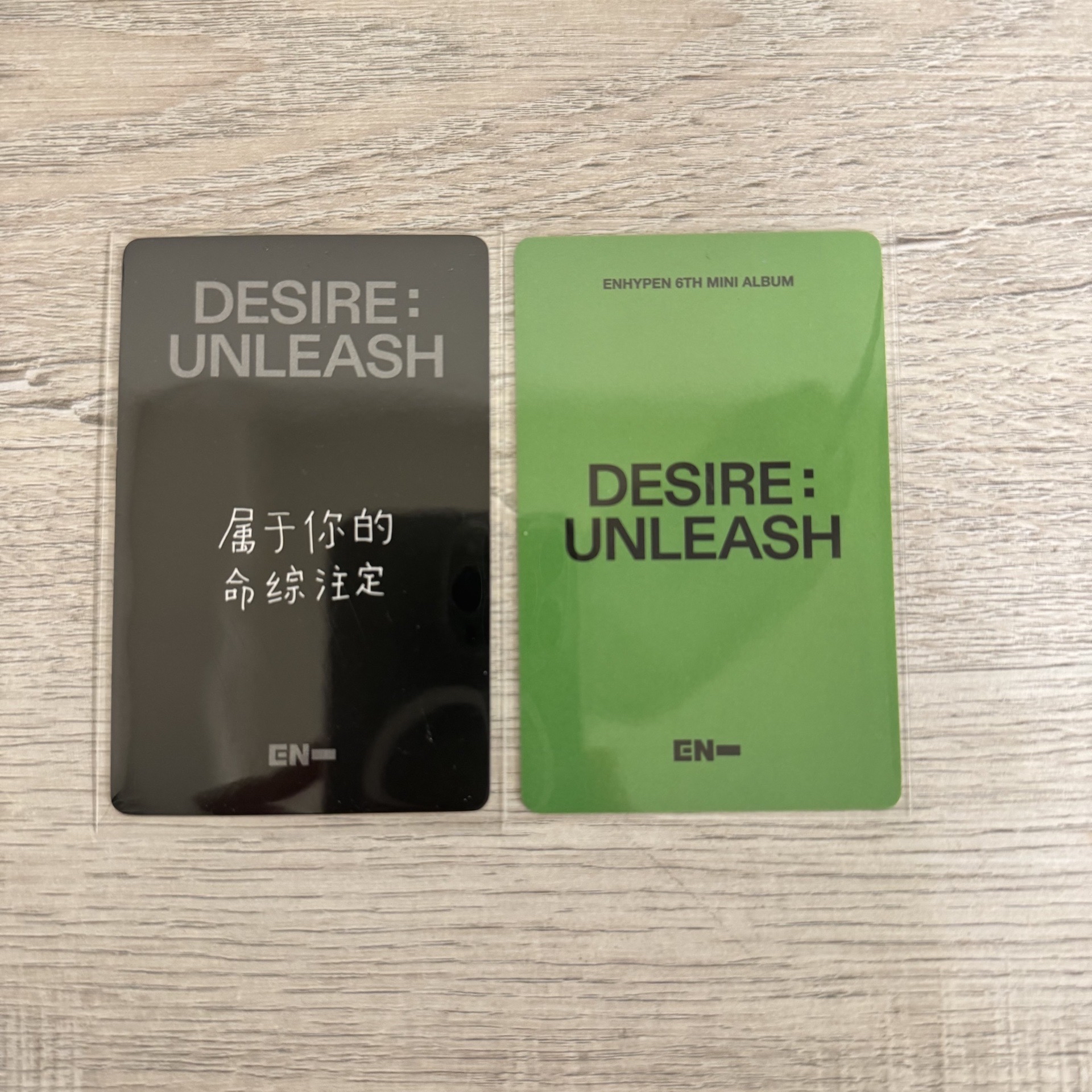 ENHYPEN視簽卡