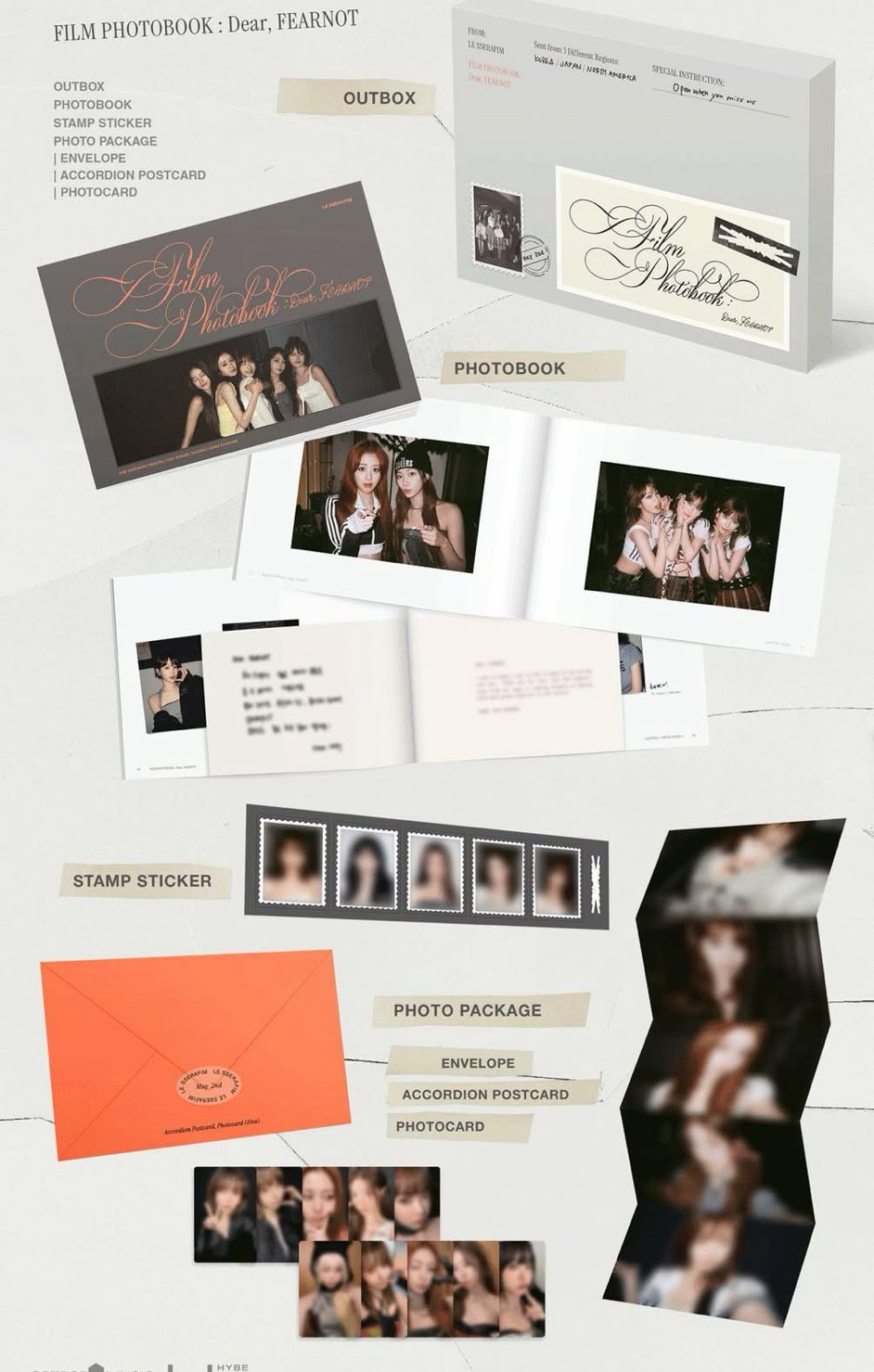 恩採🐣回憶錄Set 小卡*2+拍立得*1