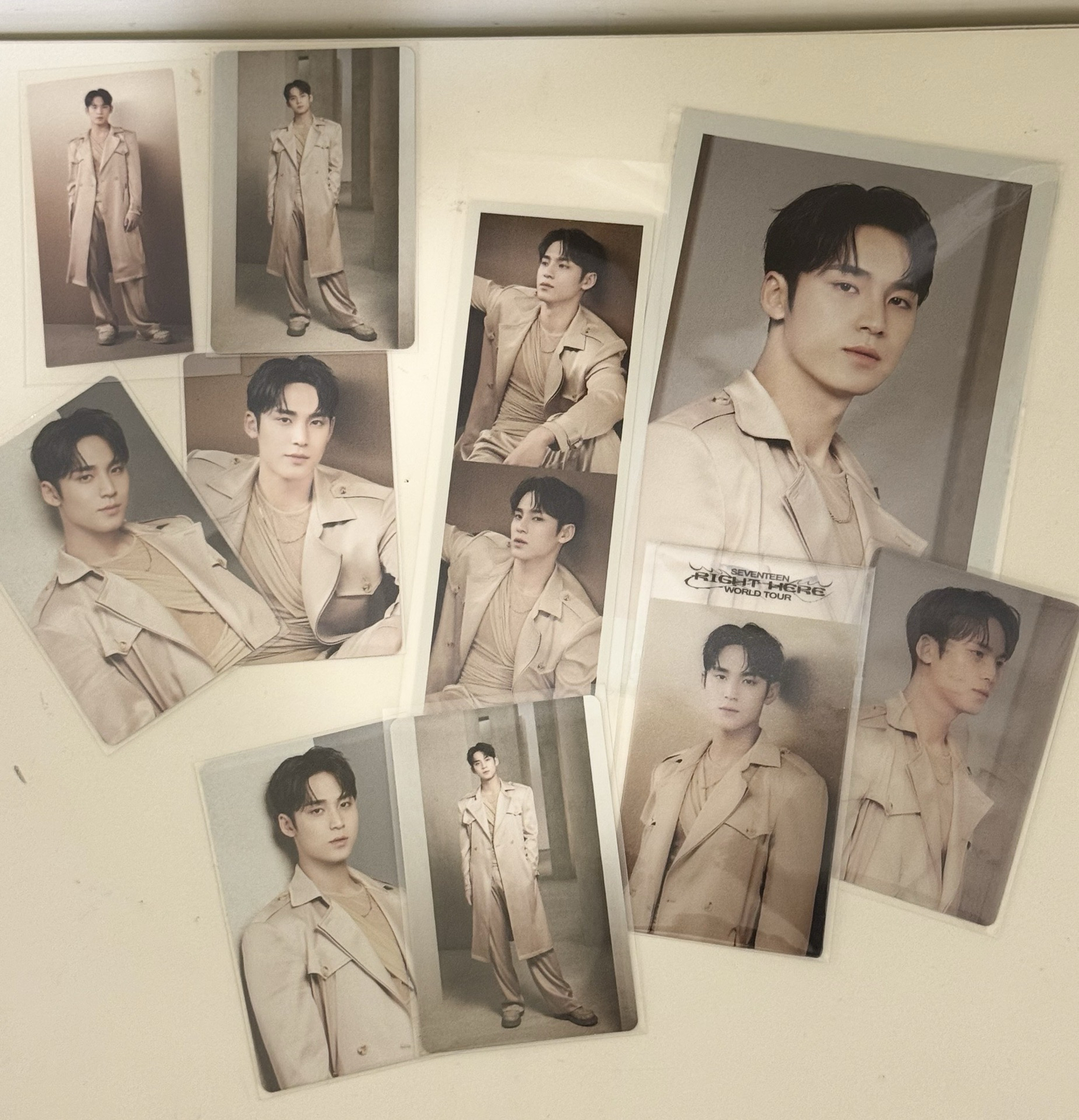 RIGHT HERE 奎SET 變化卡 書籤 四格卡 明信片