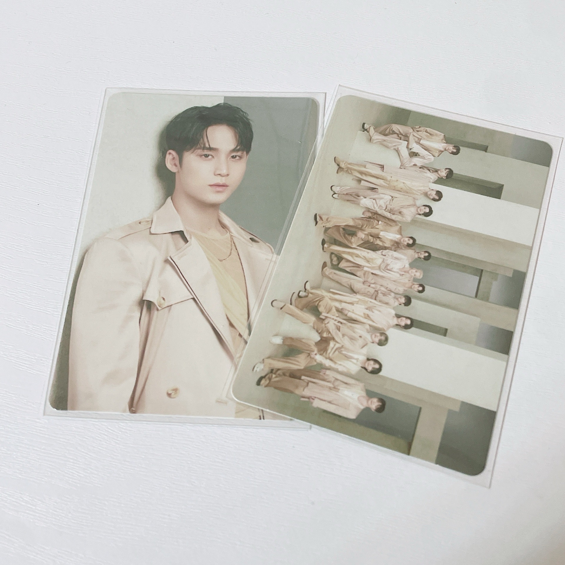 金珉奎膚色衣服小卡😻+團卡60/2張