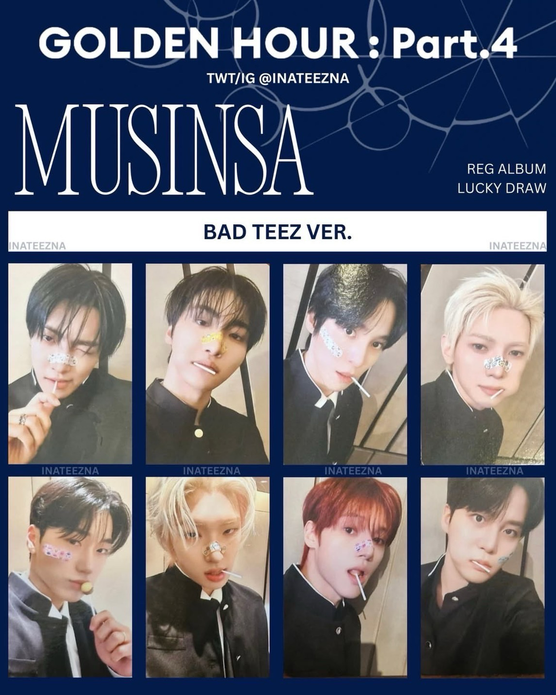 GH4 MUSINSA 幸運卡 不良TEEZ ver. 小尚