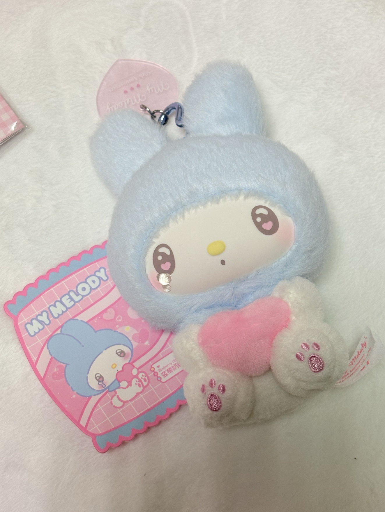 藍莓奶糖美樂蒂吊飾娃