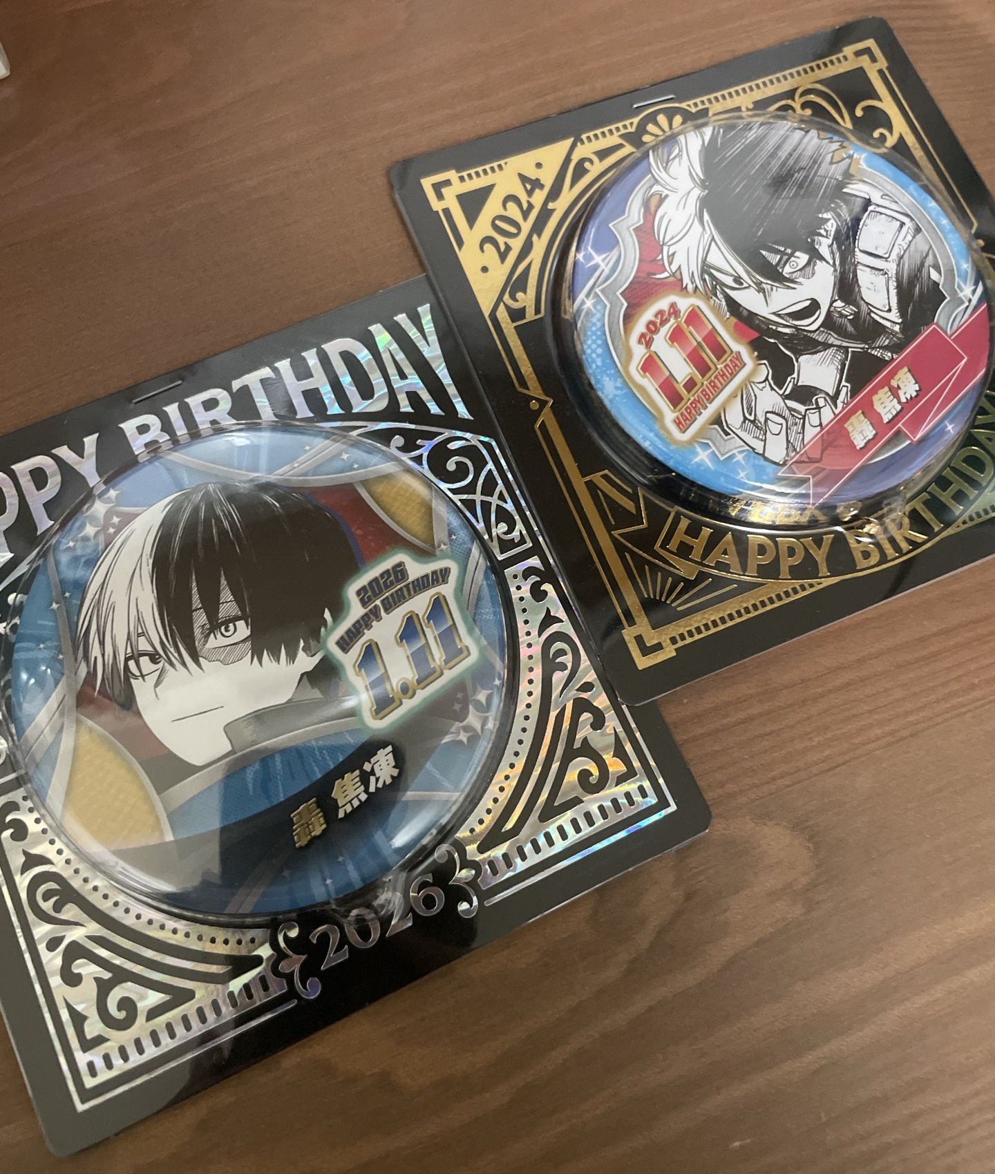 我的英雄學院 轟焦凍 生日徽章