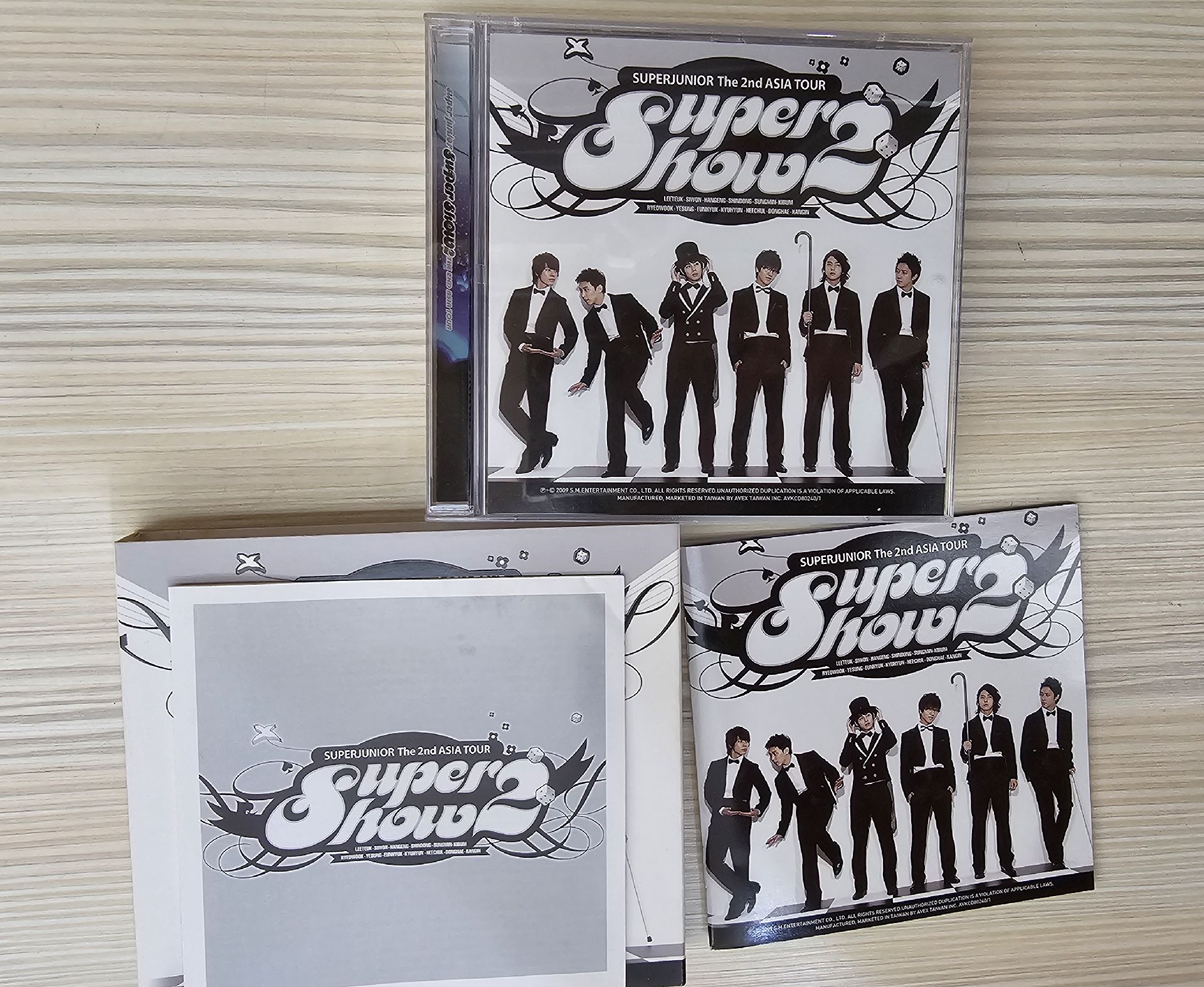 Super junior super show 2DVD+CD