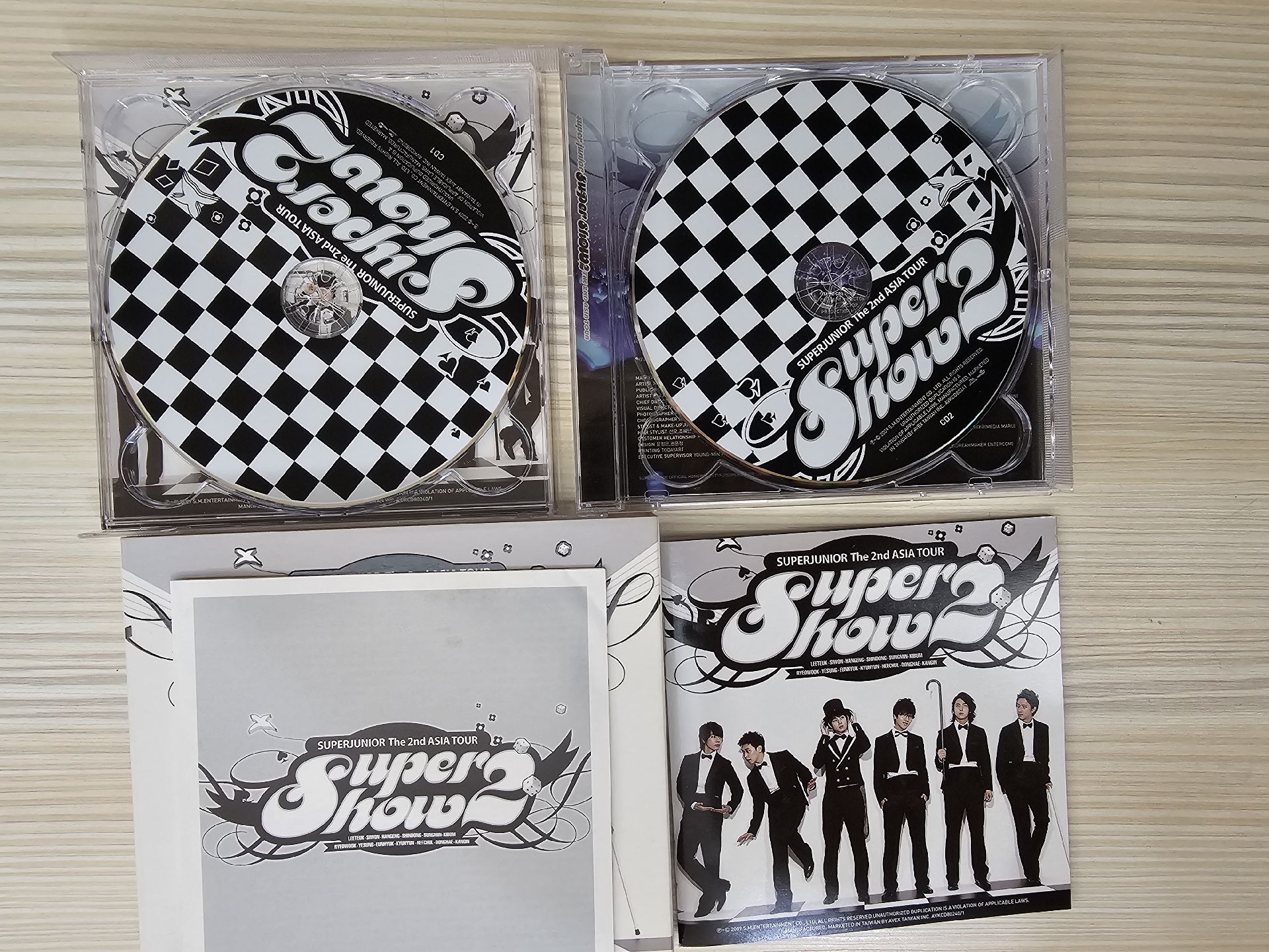 Super junior super show 2DVD+CD