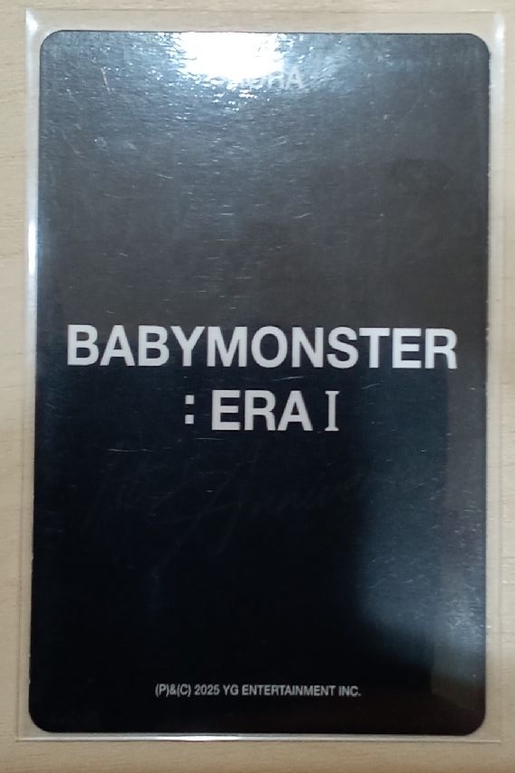 茶 一週年寫真卡