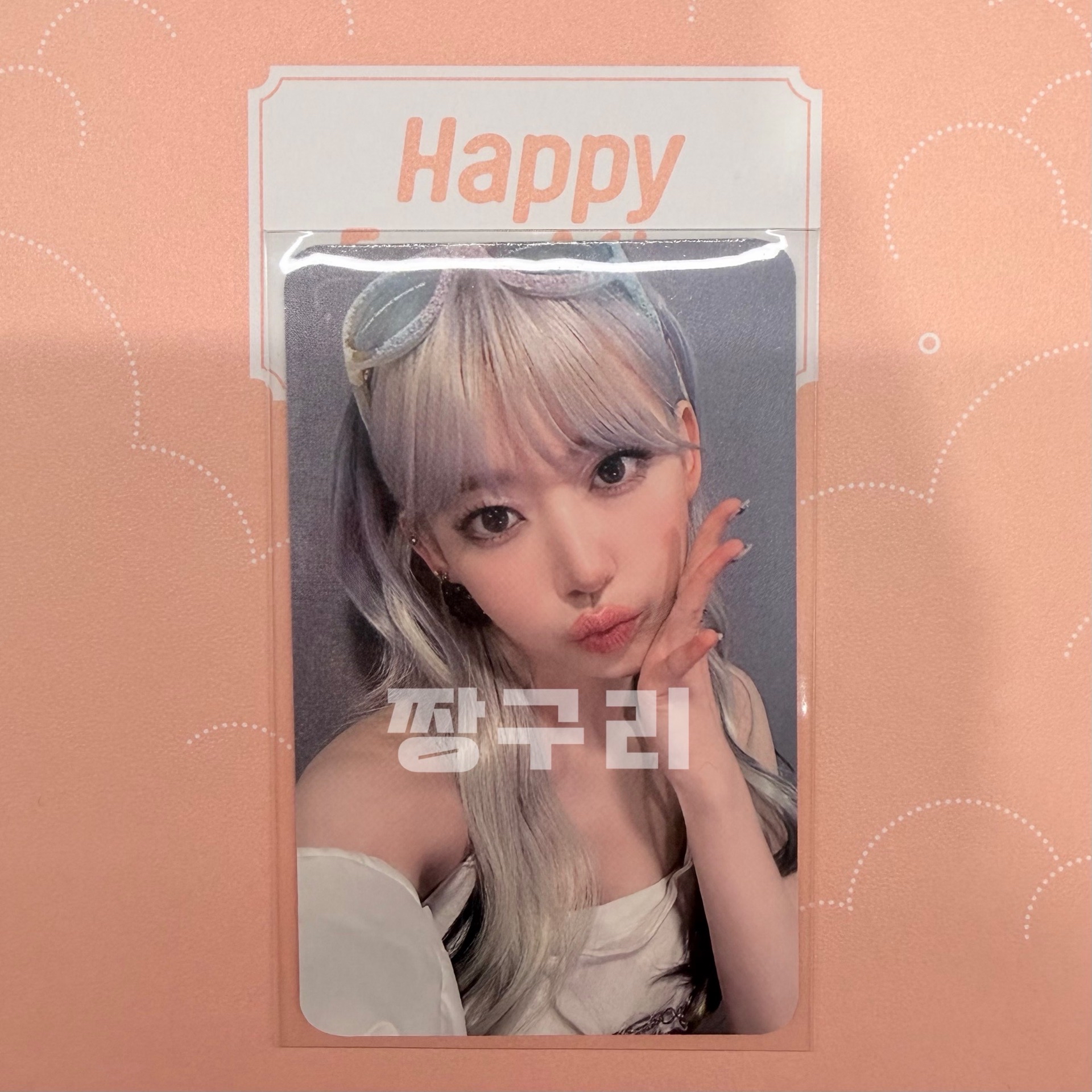 EASY 銀髮 護目鏡 櫻花