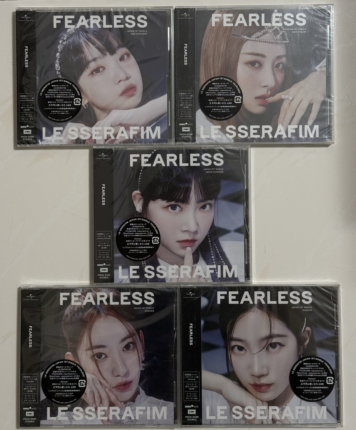 ［可單出］fearless日專單封 全新未拆