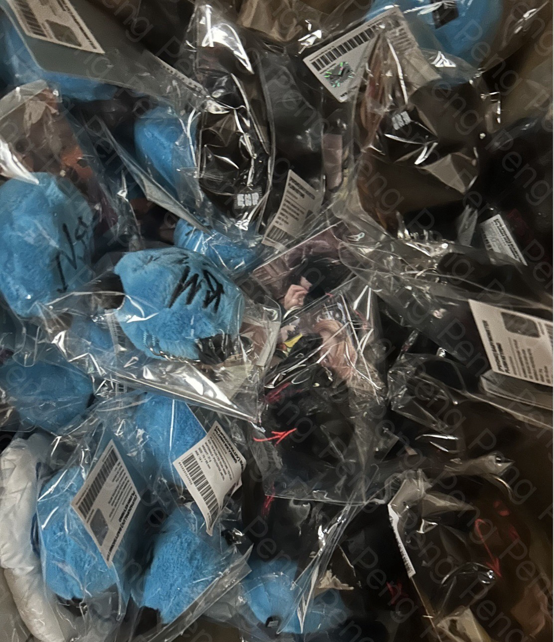 絨毛吊飾含卡（現貨未拆）