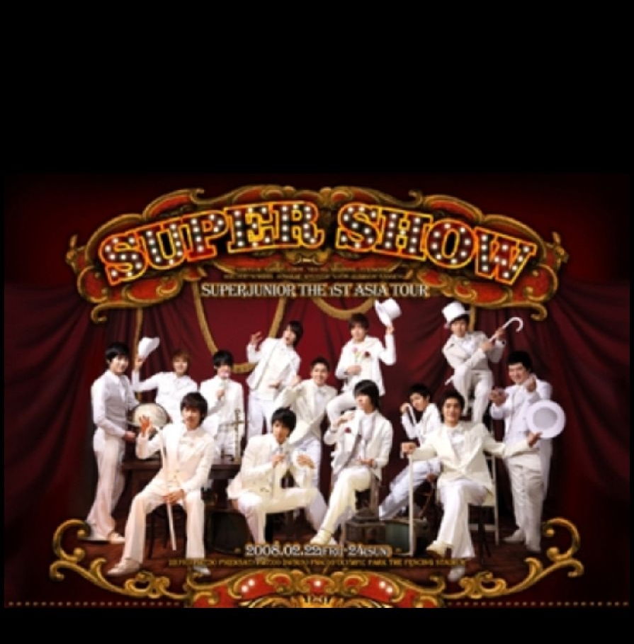 Super junior super show 2DVD+CD