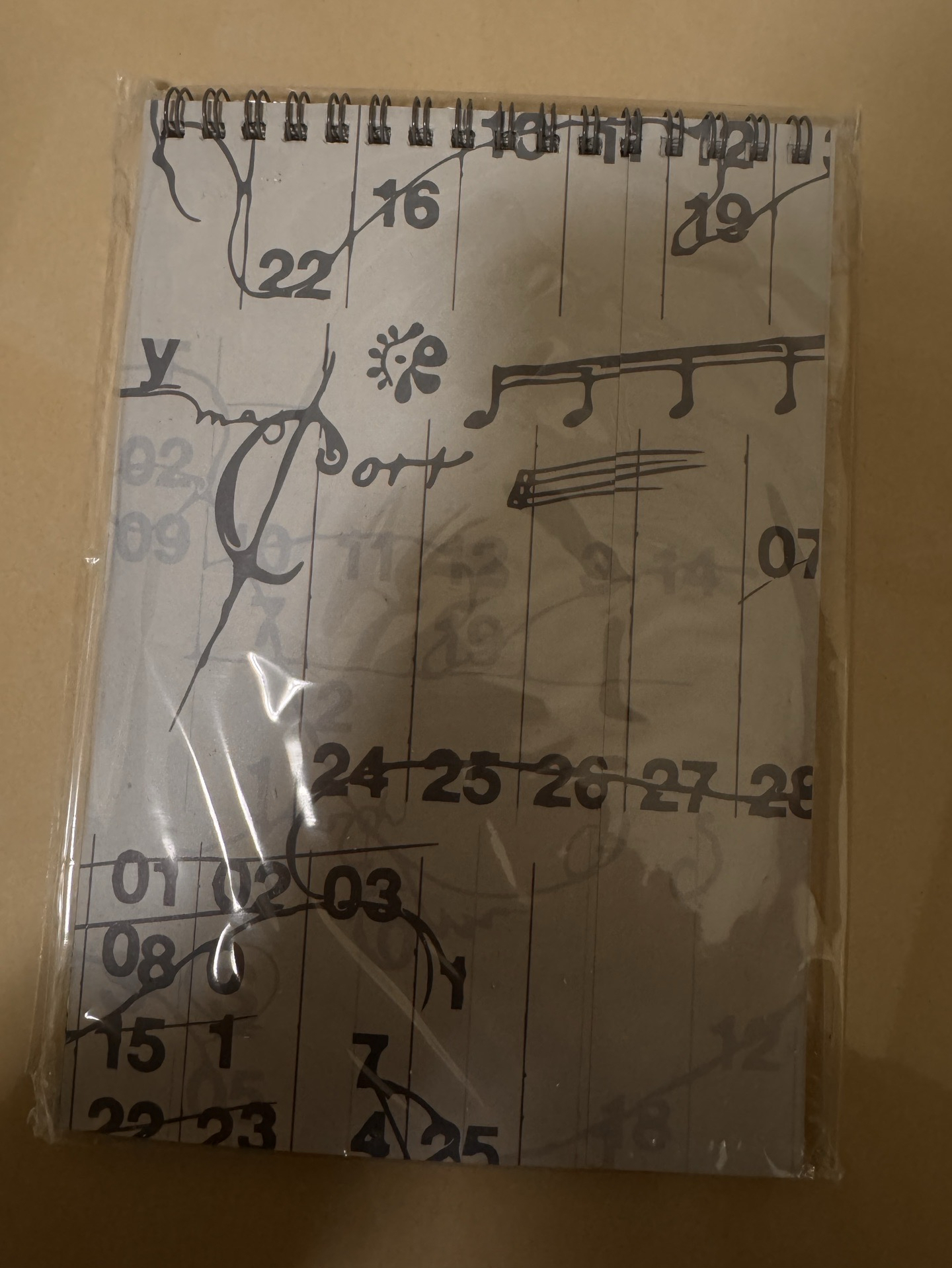 年曆內容物 小冊子 日記本