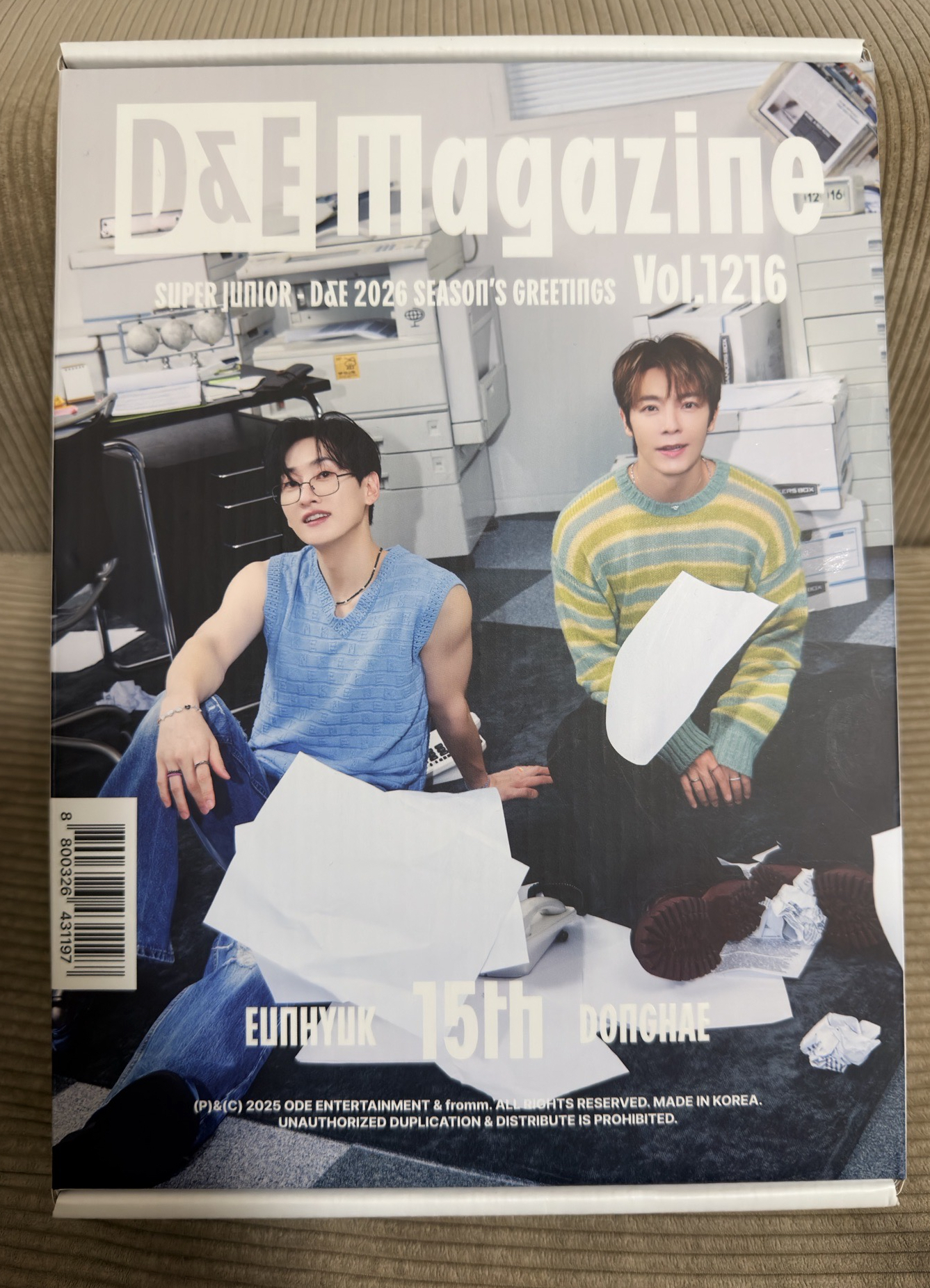 Super Junior D&E 2026年曆 （二手）