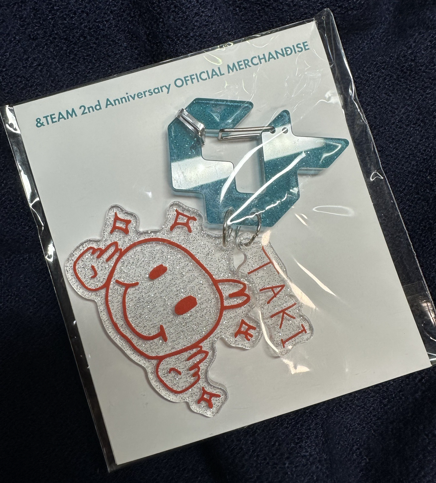 TAKI🐣登山扣鑰匙圈-2週年縁day