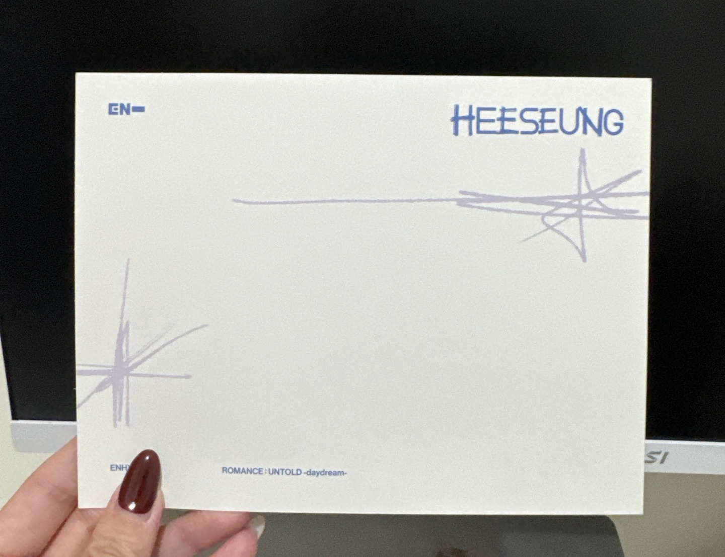 李羲承專輯卡片