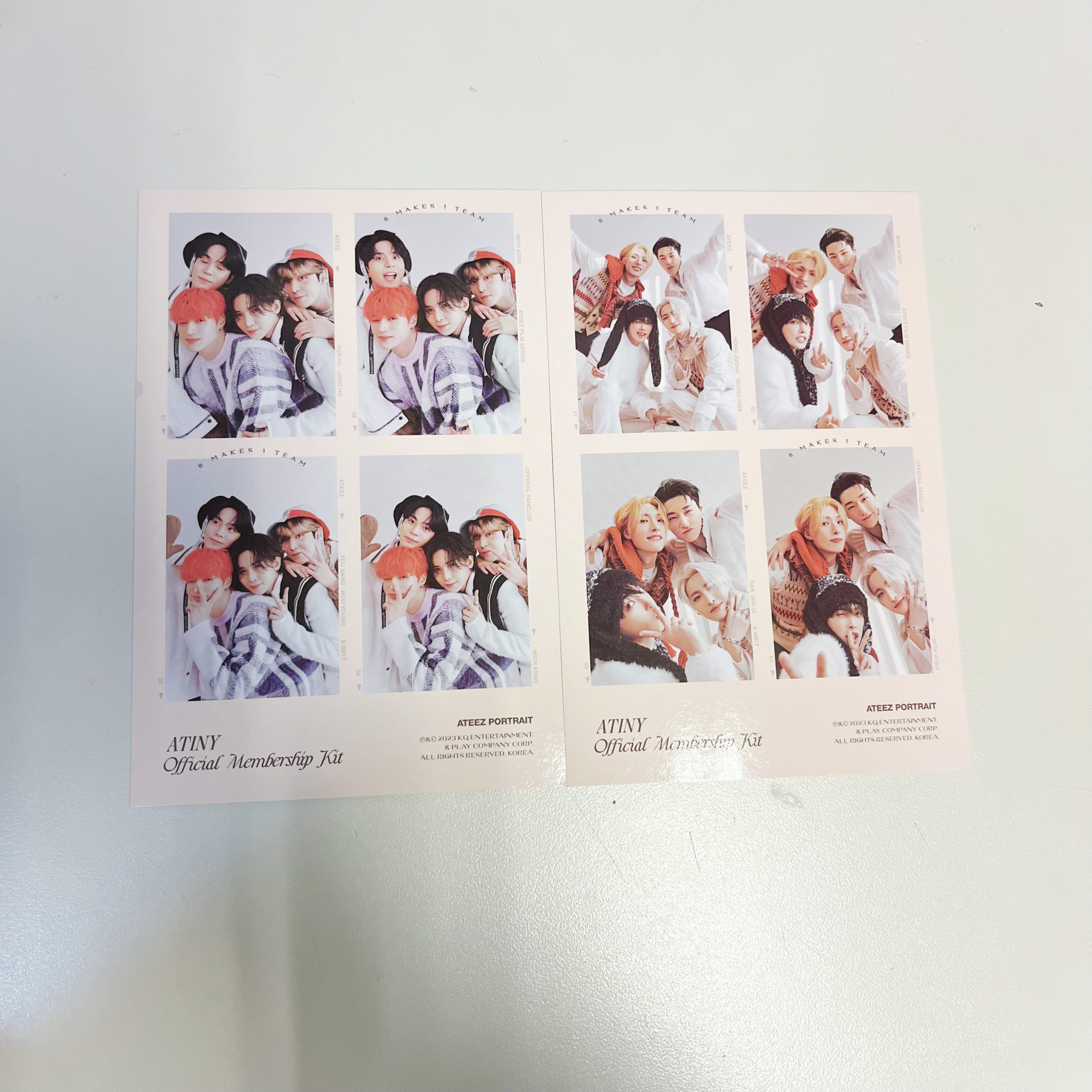 四期會員禮人生四格卡