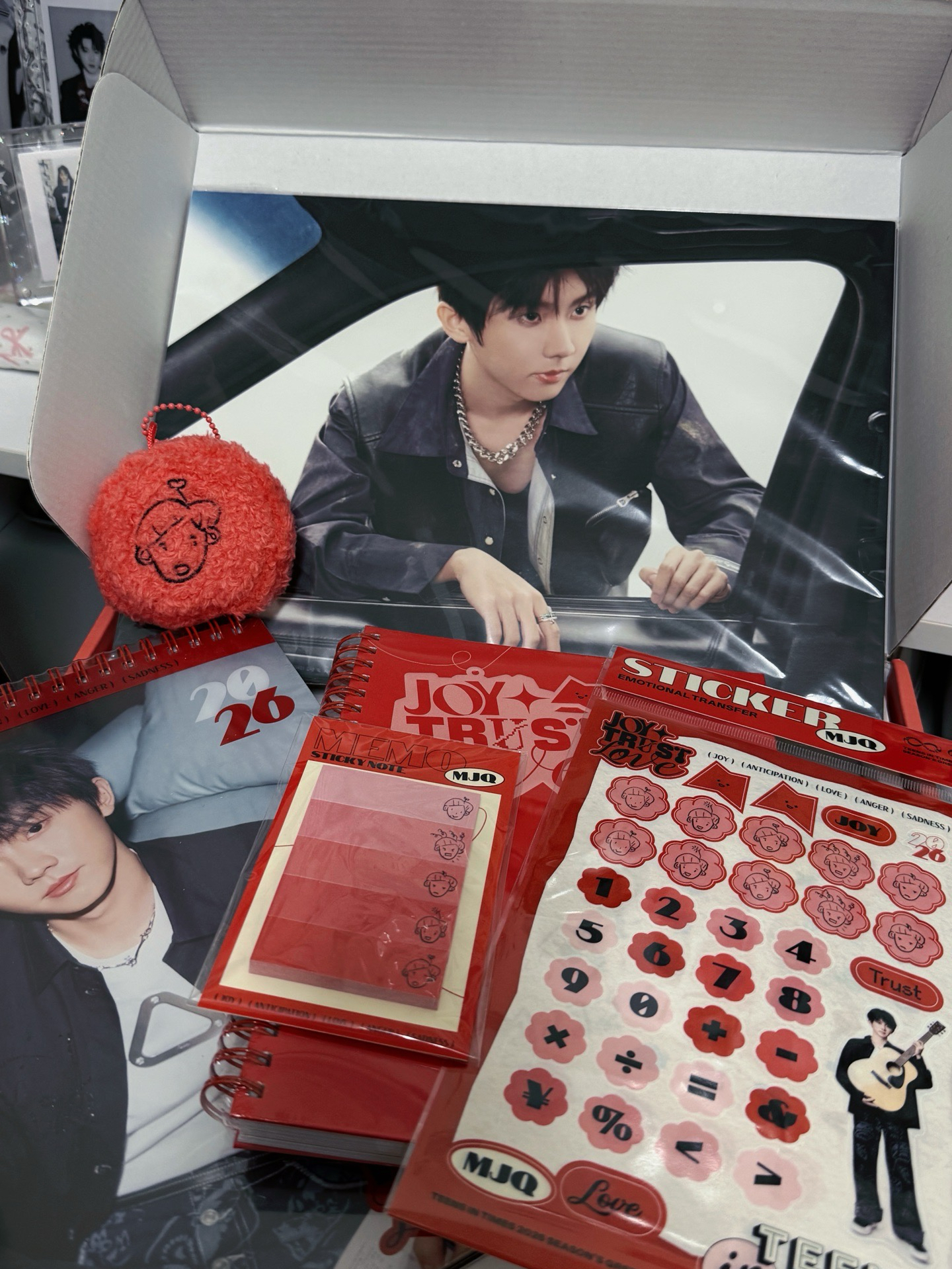 馬嘉祺台曆無卡全套