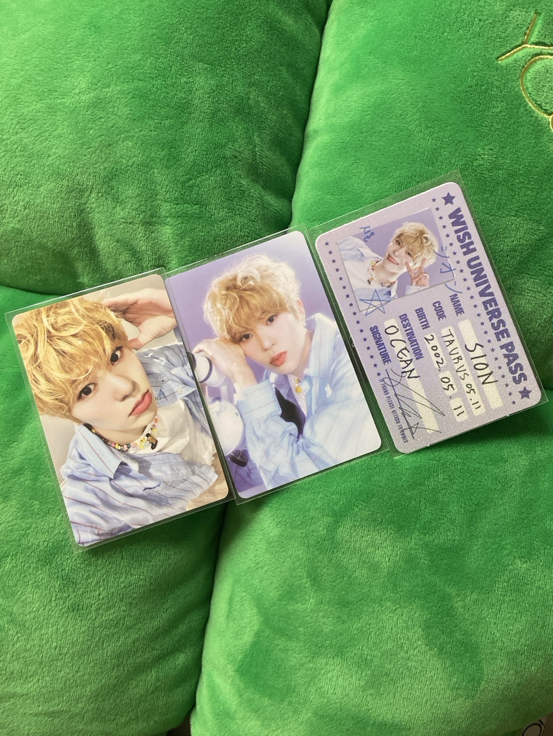 NCT WISH-2025年曆卡Sion