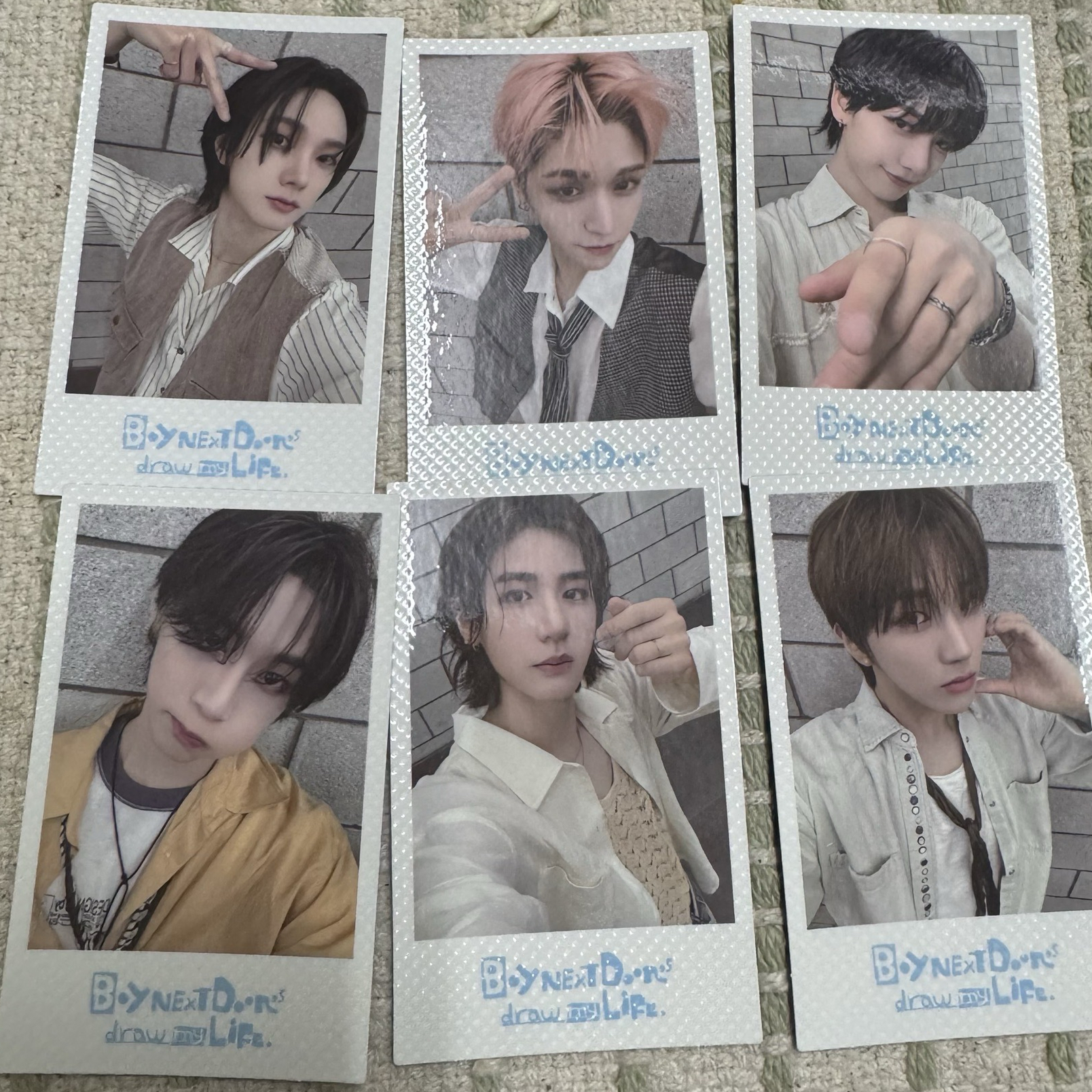 BND 寫真書回憶錄特典 拍立得套出