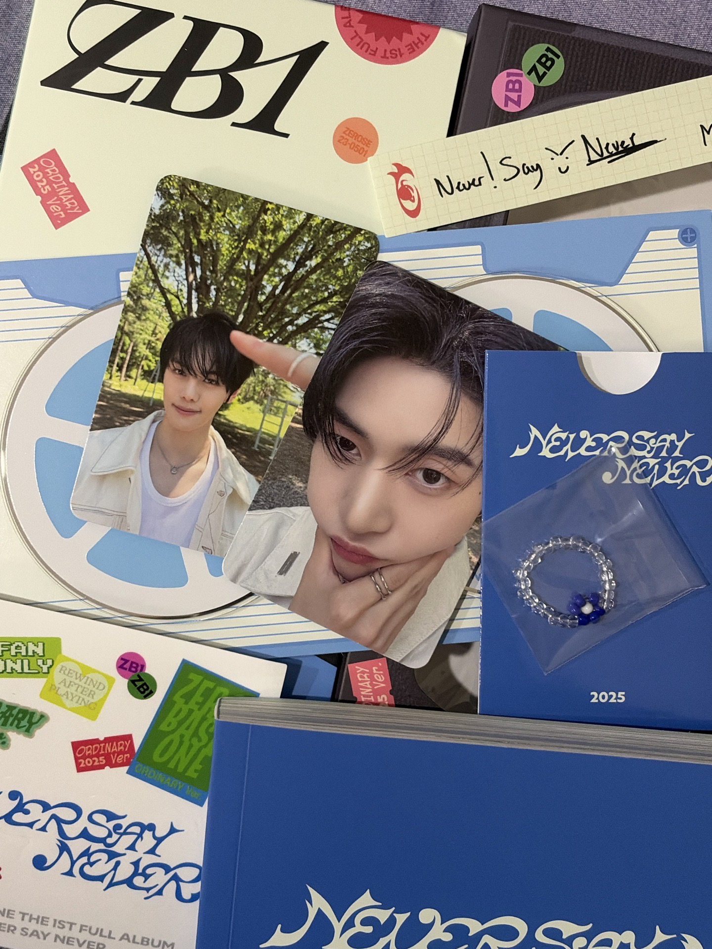 ZB1正規一簽售專 ORDINARY版 已拆