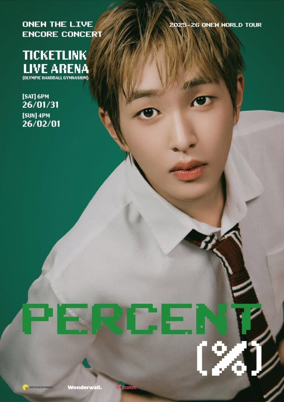 ONEW WORLD TOUR [ONEW THE LIVE : PERCENT (%)] ENCORE CONCERT