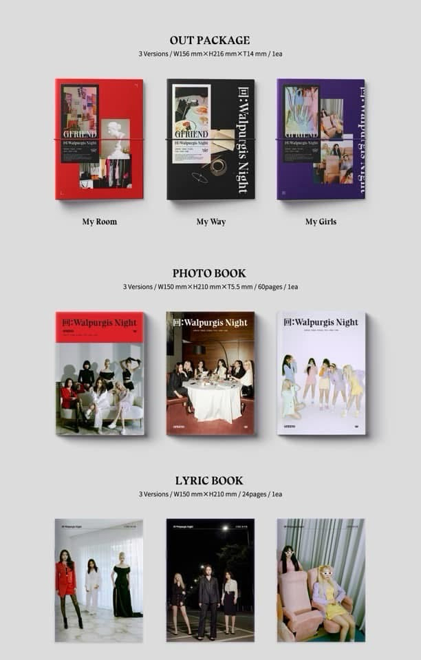 GFRIEND 正規三全專