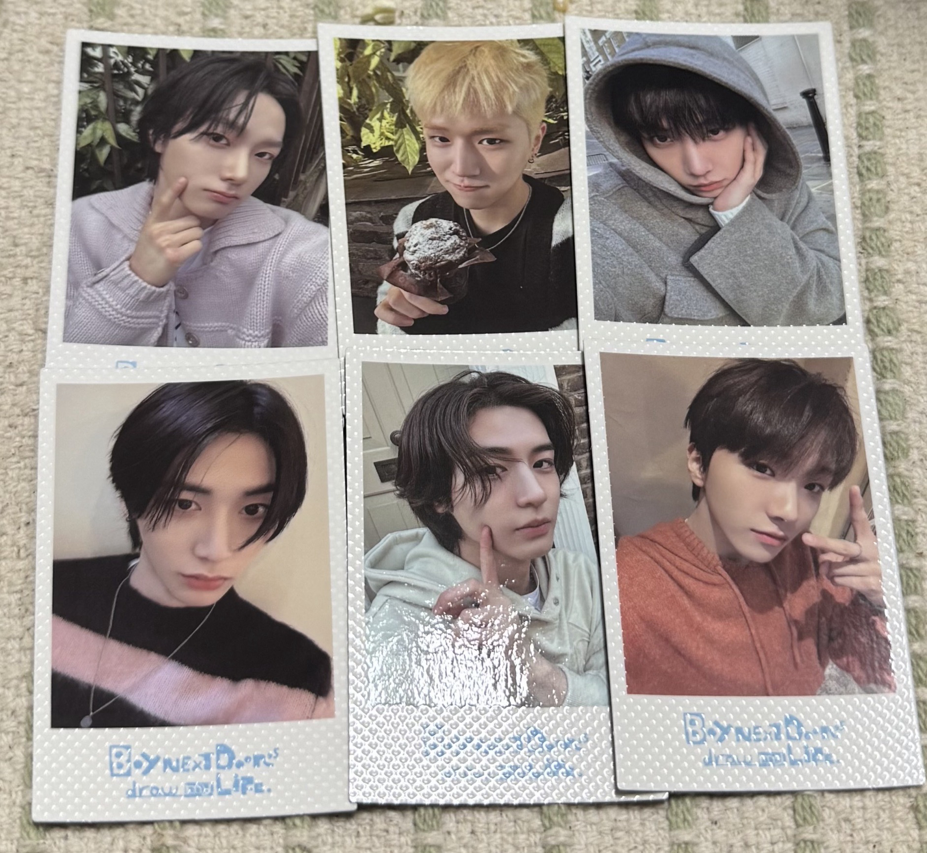 BND 寫真書回憶錄 特典 拍立得 套出