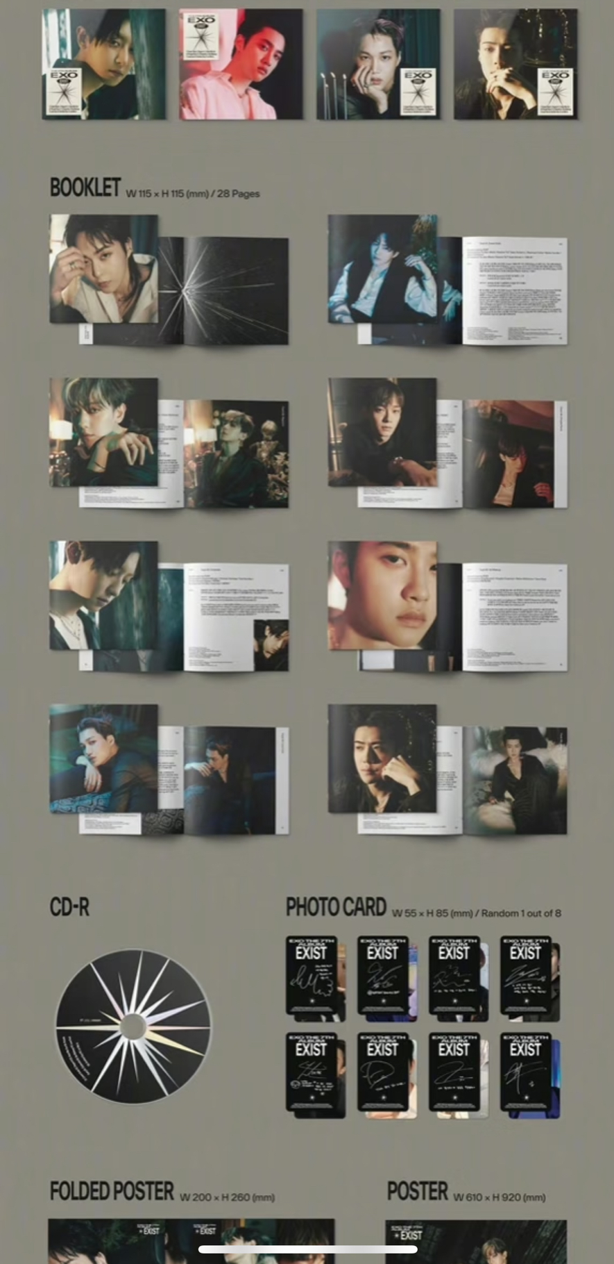 EXO EXIST 朴燦烈單封