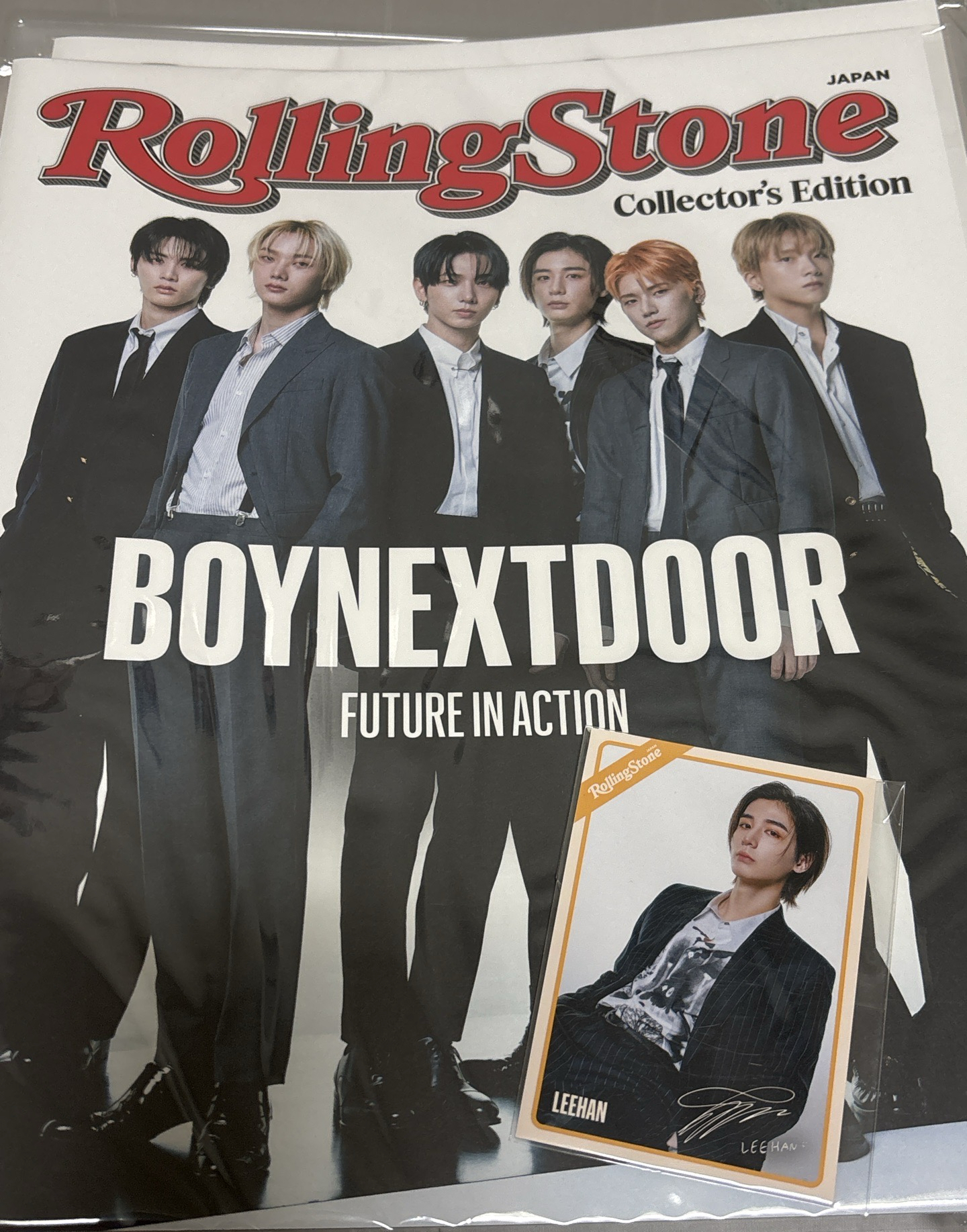 滾石日本收藏版 雜誌 Rolling Stone特典李涵