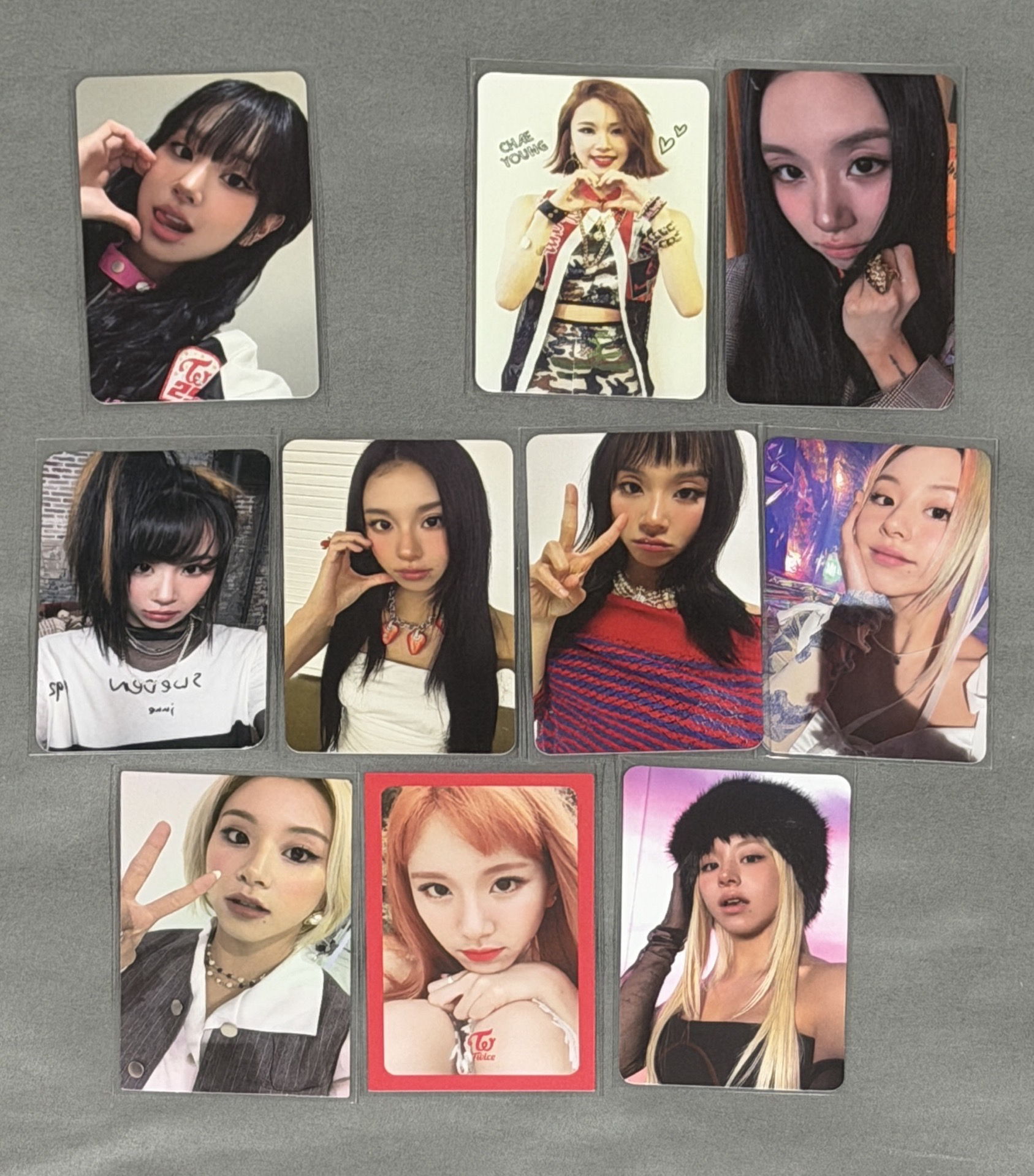 現貨當日出 TWICE 孫彩瑛 機車彩 小盤