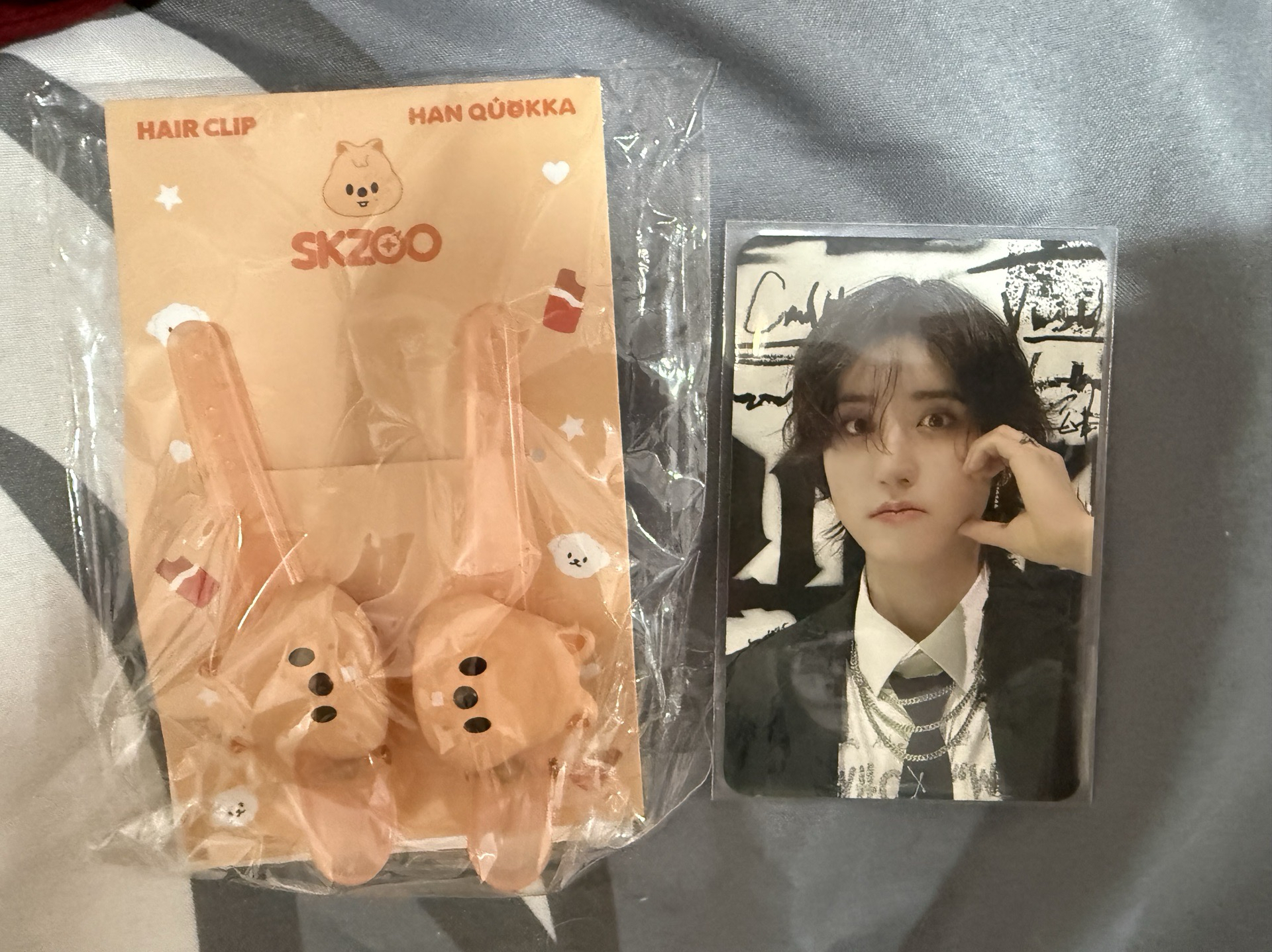 裝可愛的闊卡髮夾 含卡