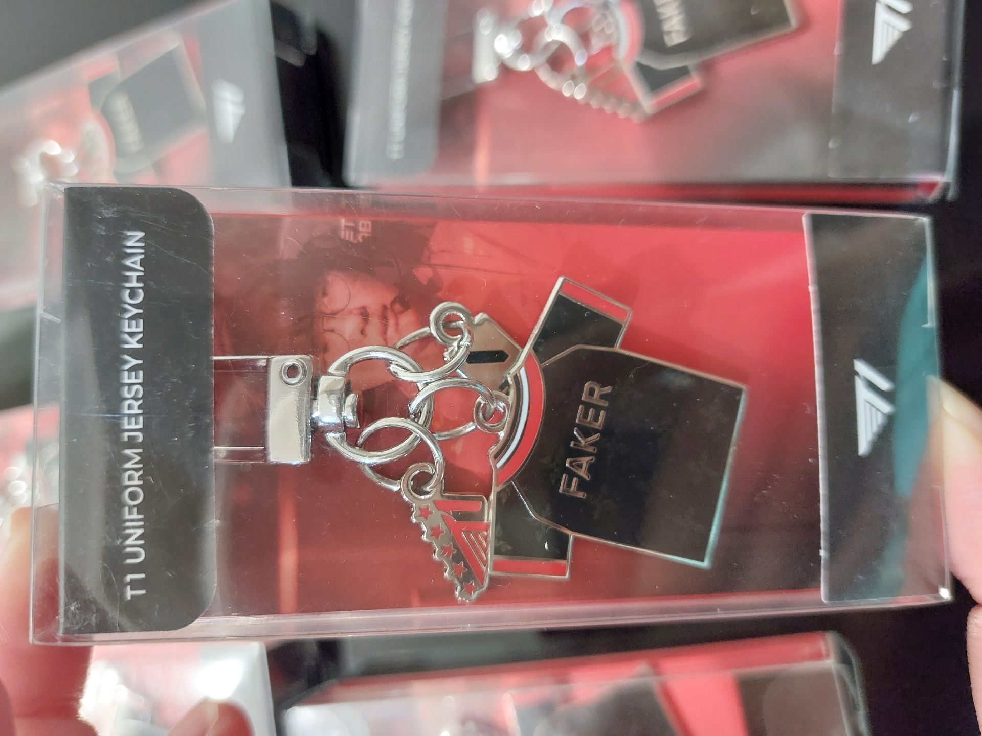 2025 T1戰隊制服鑰匙圈（Faker)