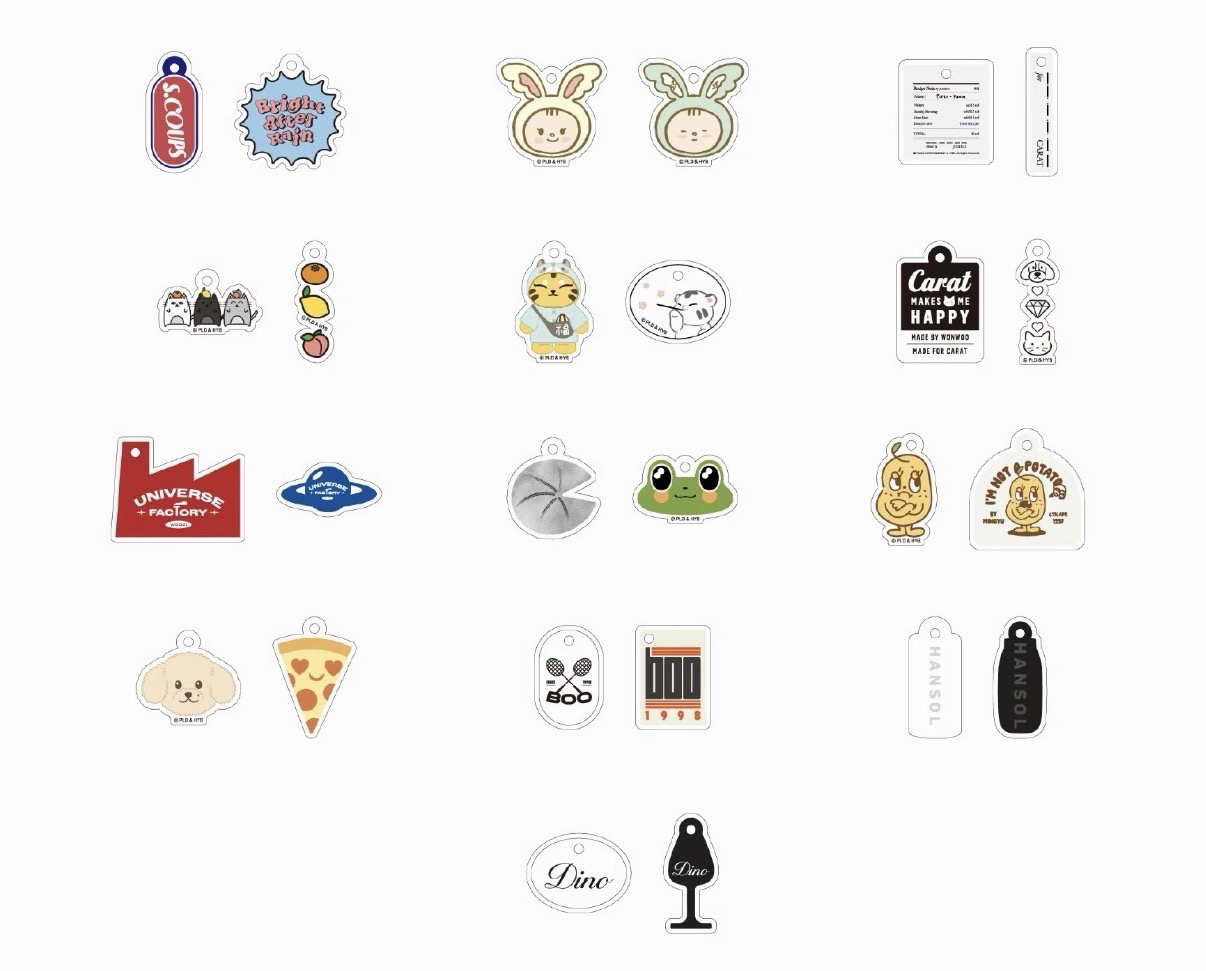 成員自製快閃吊飾 ⭐️