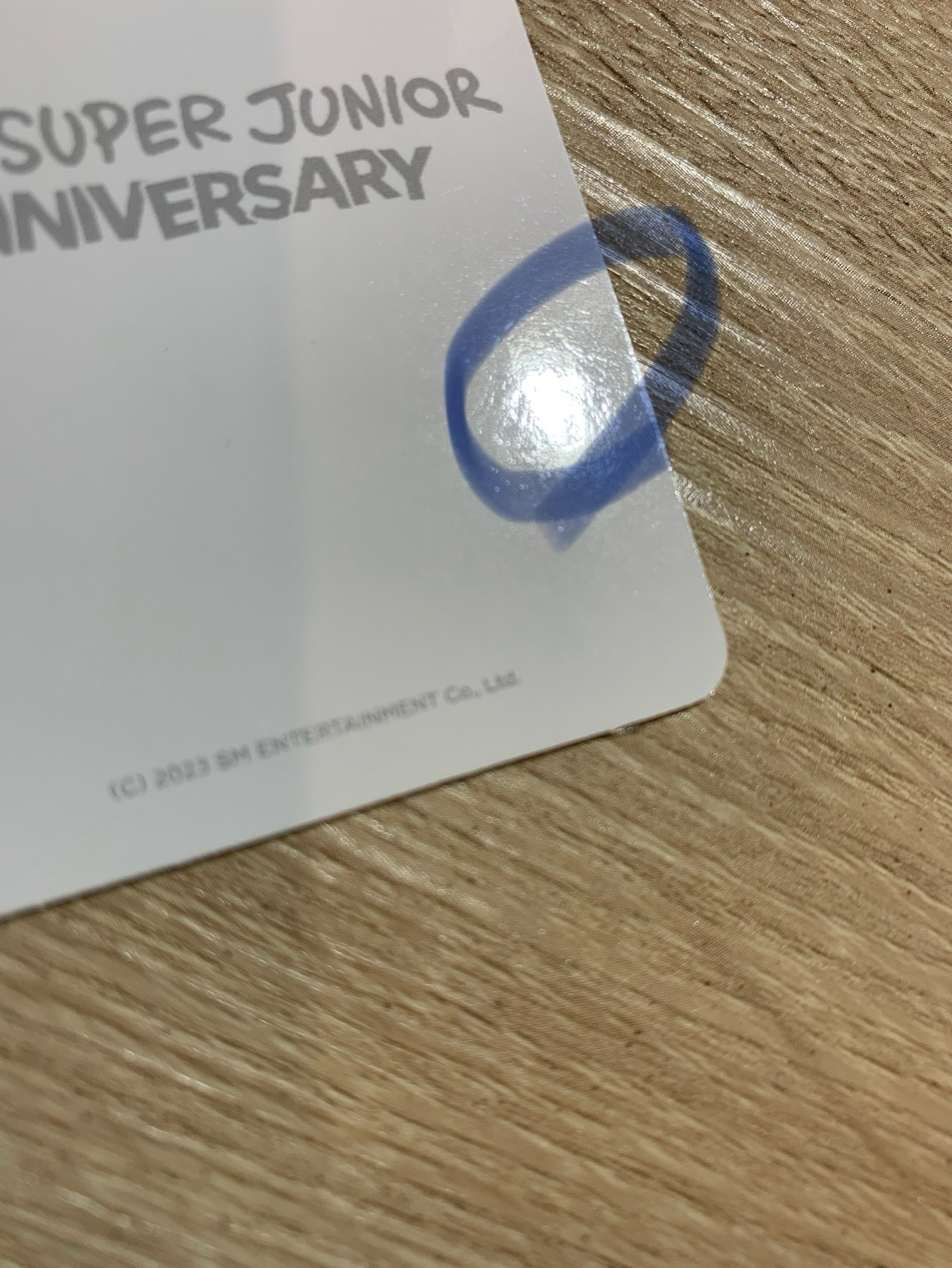 圭圭 18週年 螢光貼紙小卡