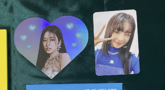 1元起標～IVE LOVE DIVE 小卡