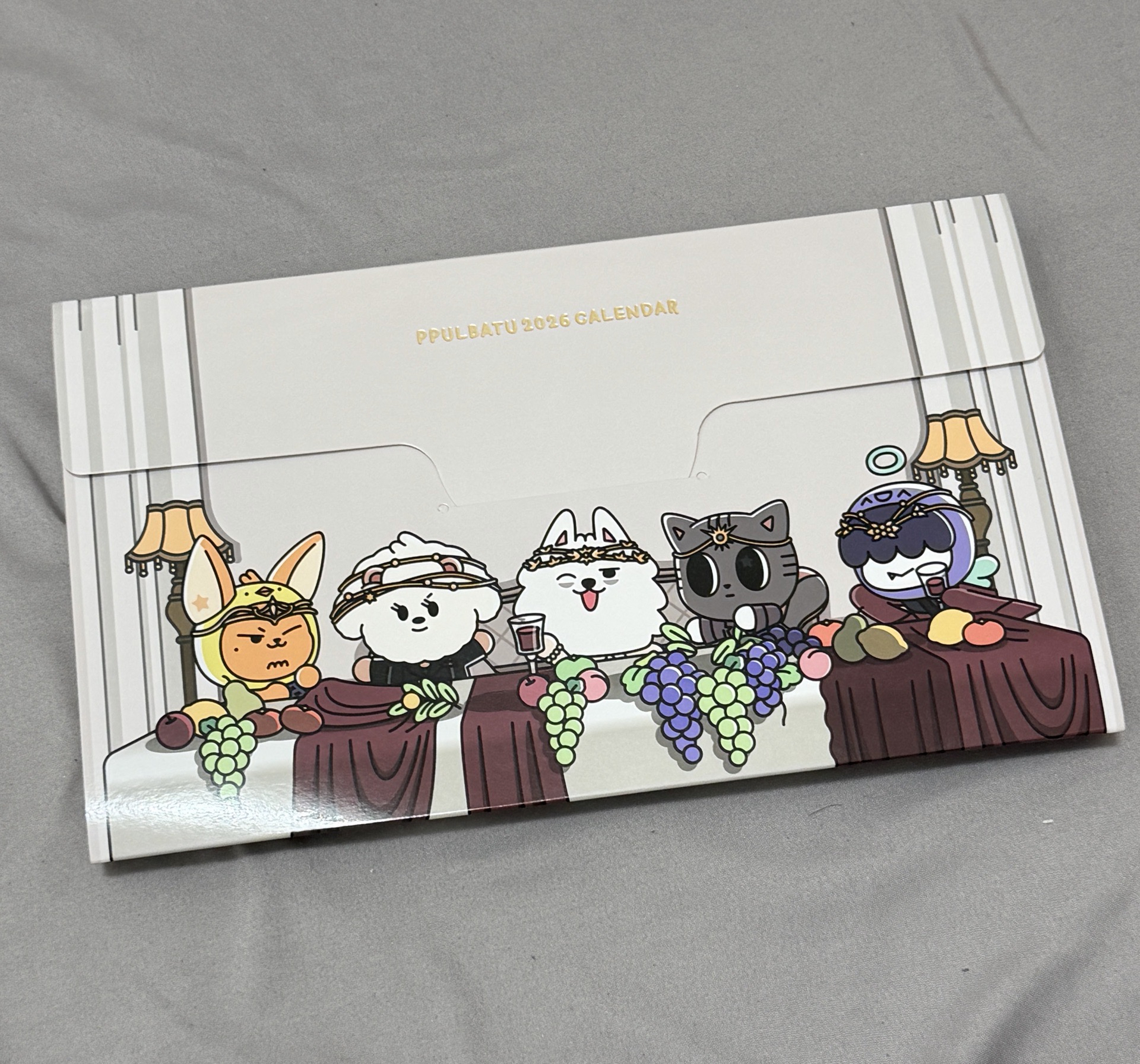 角巴兔年曆 全新 已拆 含卡 2026