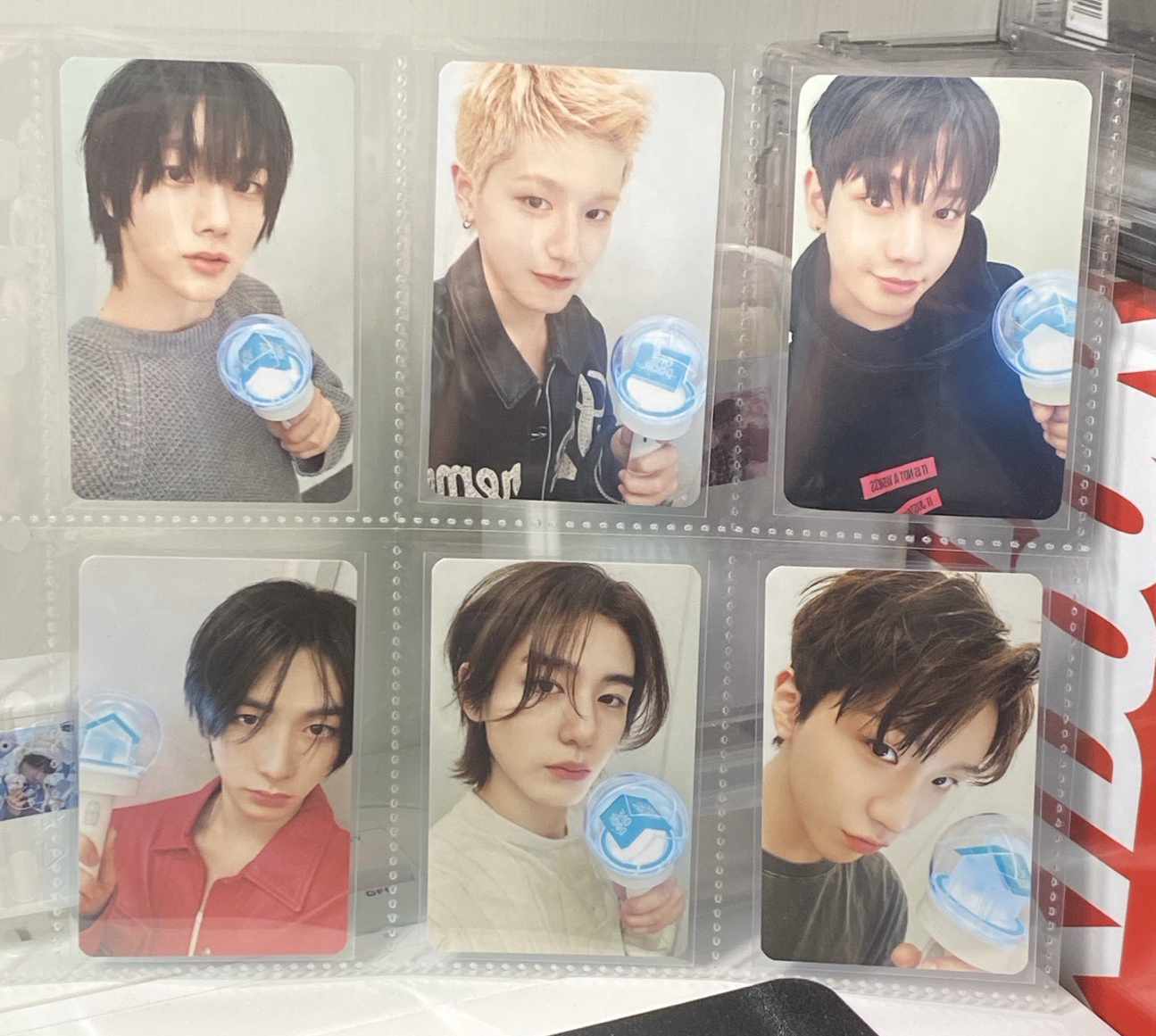 波捏豆手燈卡一套